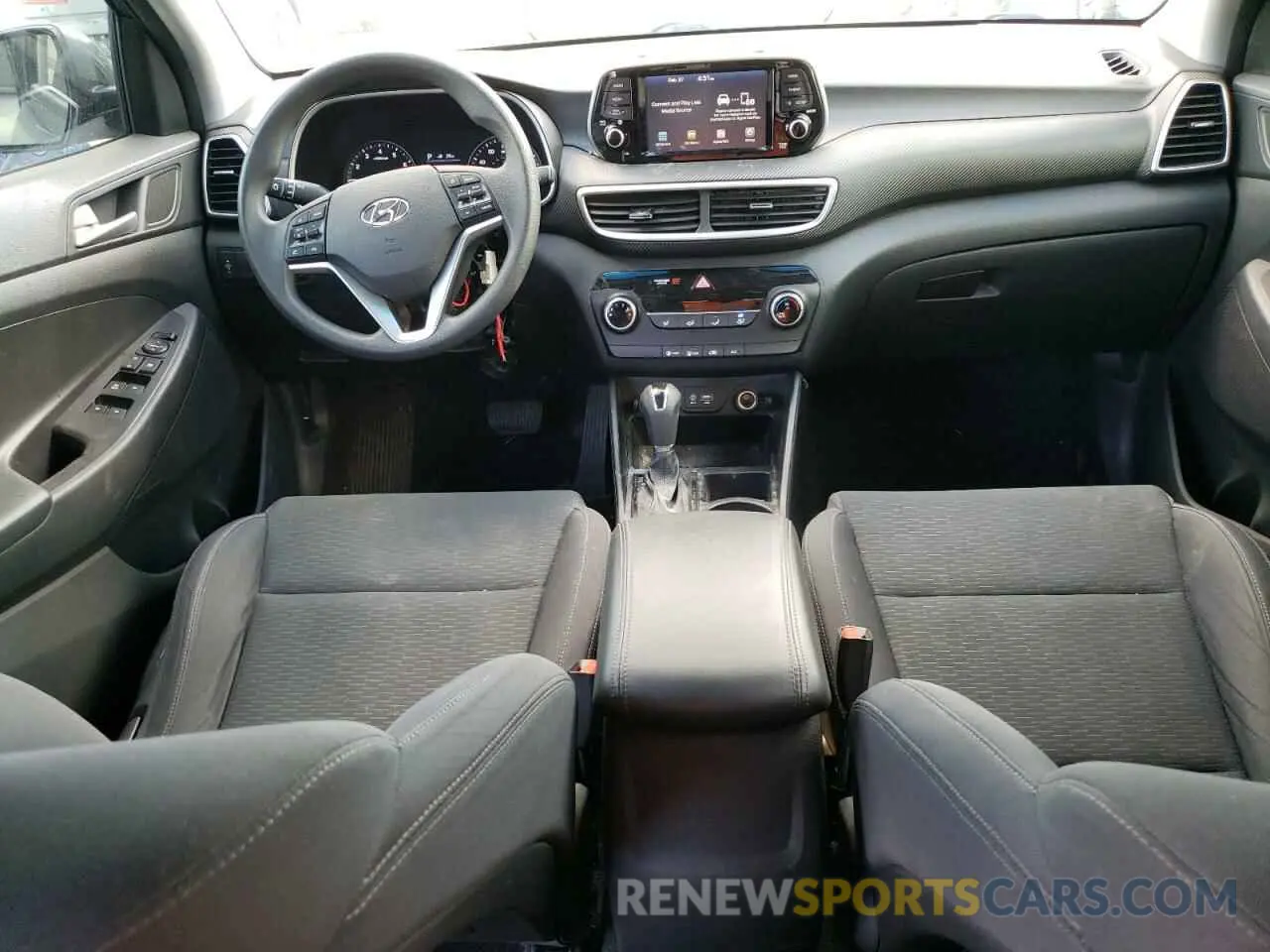 8 Photograph of a damaged car KM8J23A44KU914180 HYUNDAI TUCSON 2019