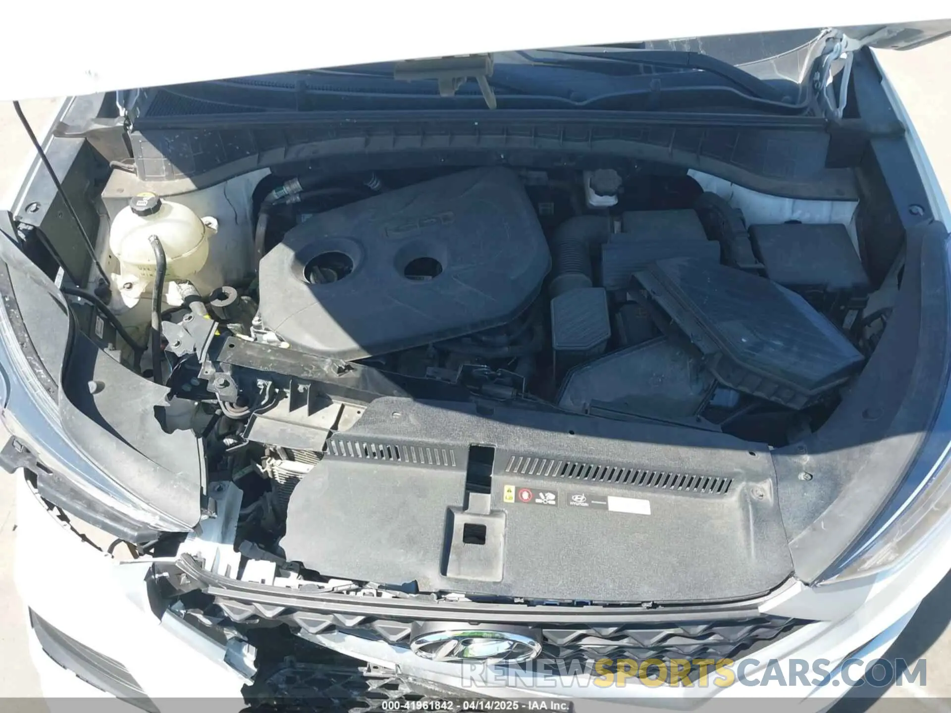 10 Photograph of a damaged car KM8J23A44KU914504 HYUNDAI TUCSON 2019