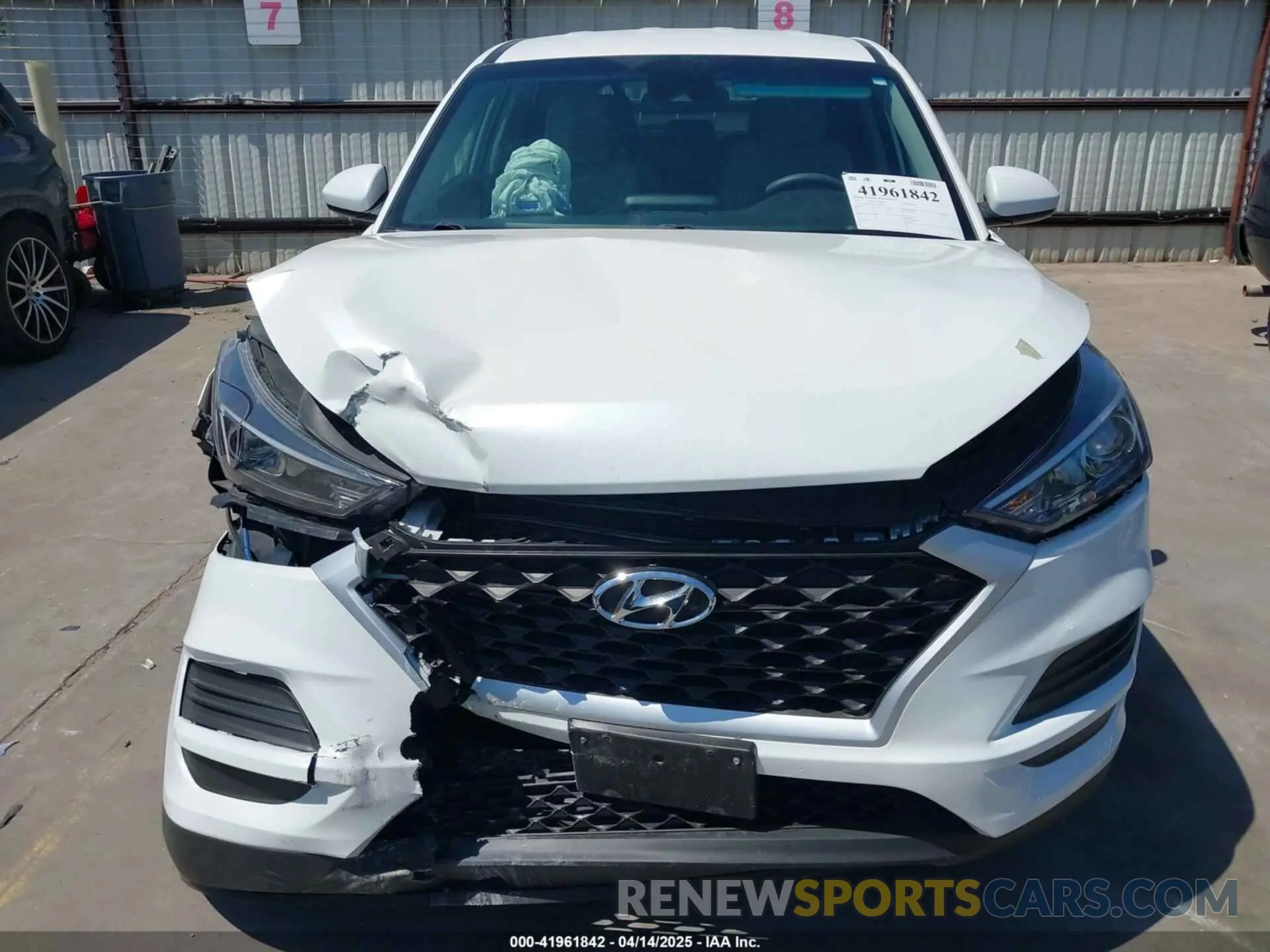 12 Photograph of a damaged car KM8J23A44KU914504 HYUNDAI TUCSON 2019