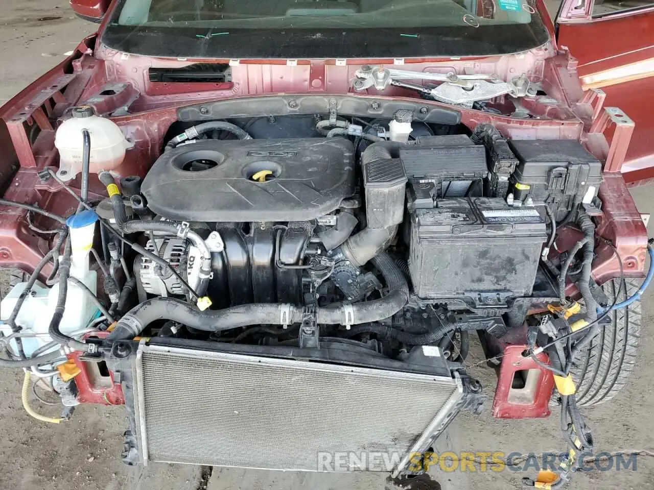 11 Photograph of a damaged car KM8J23A44KU931786 HYUNDAI TUCSON 2019
