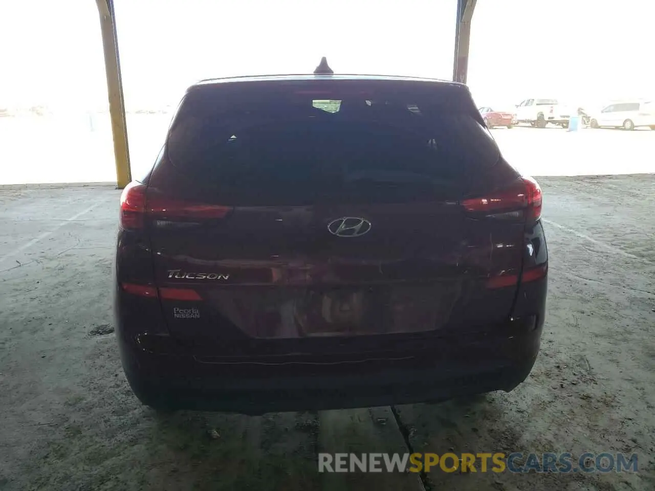 6 Photograph of a damaged car KM8J23A44KU931786 HYUNDAI TUCSON 2019