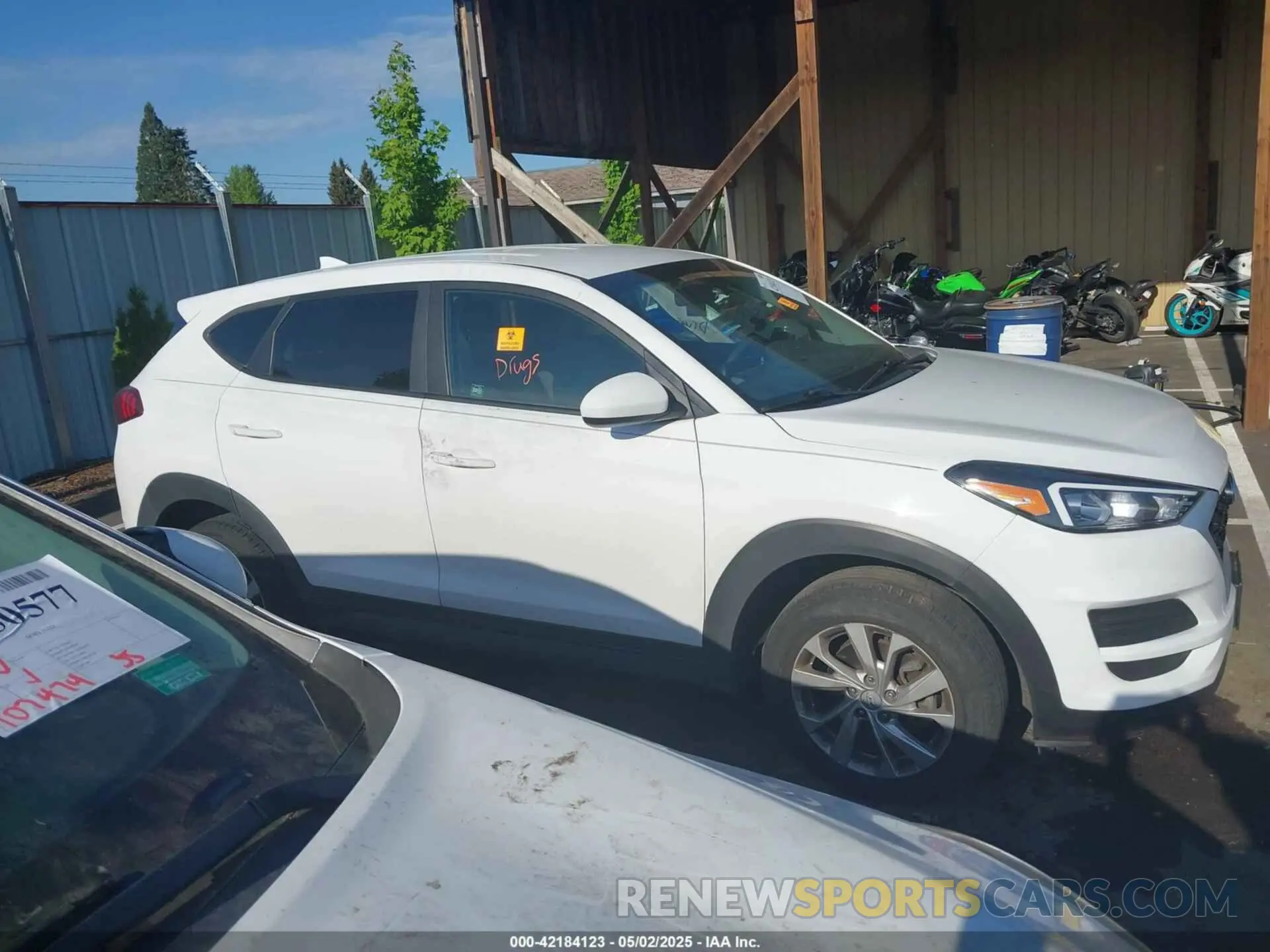 13 Photograph of a damaged car KM8J23A44KU944635 HYUNDAI TUCSON 2019