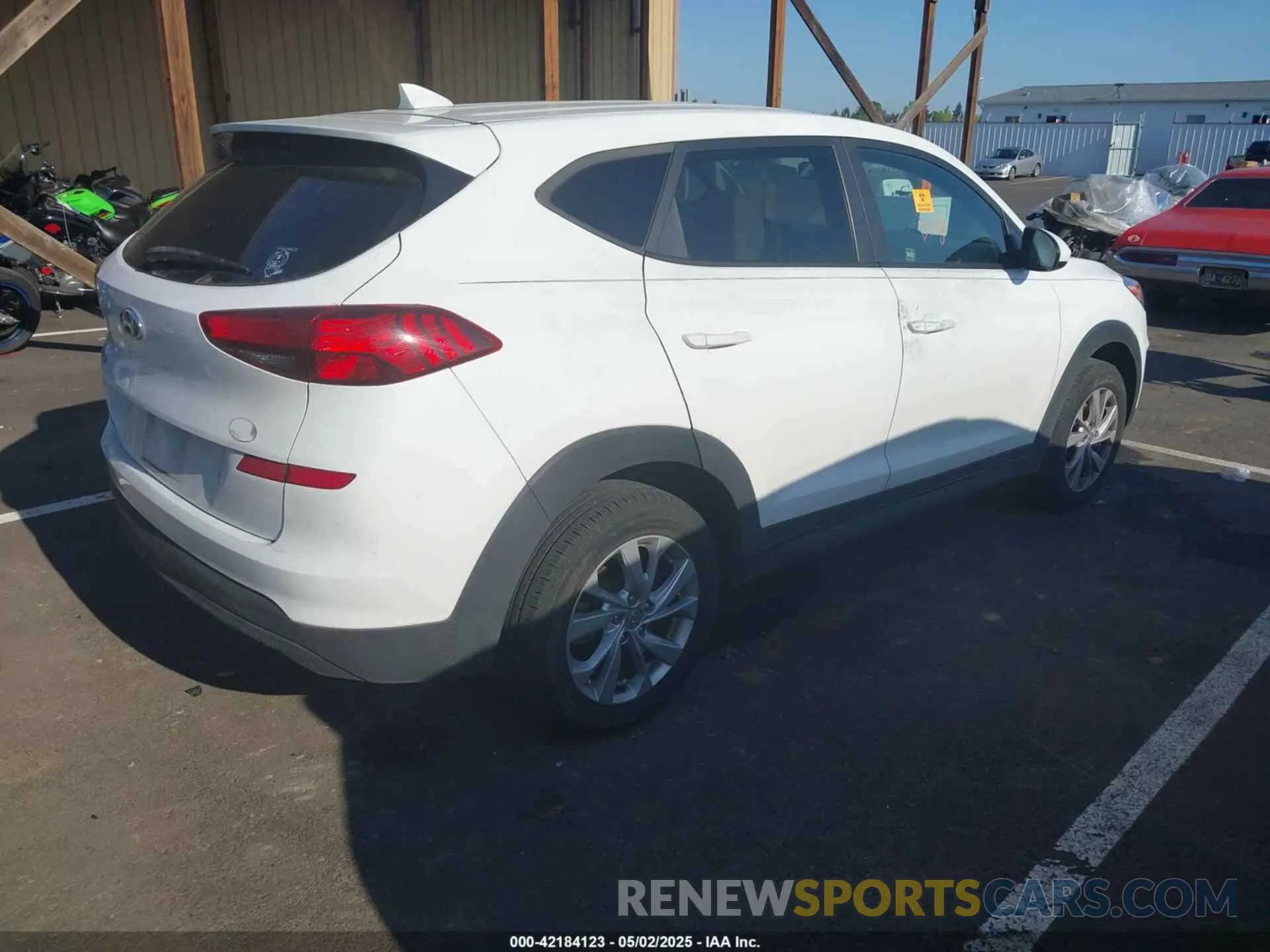 4 Photograph of a damaged car KM8J23A44KU944635 HYUNDAI TUCSON 2019