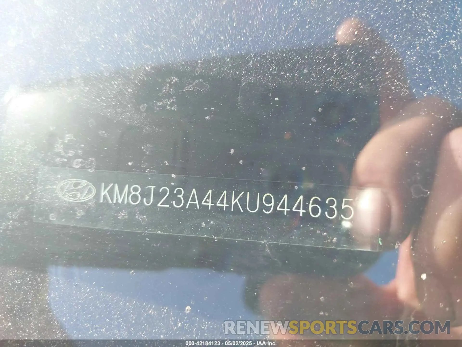 9 Photograph of a damaged car KM8J23A44KU944635 HYUNDAI TUCSON 2019