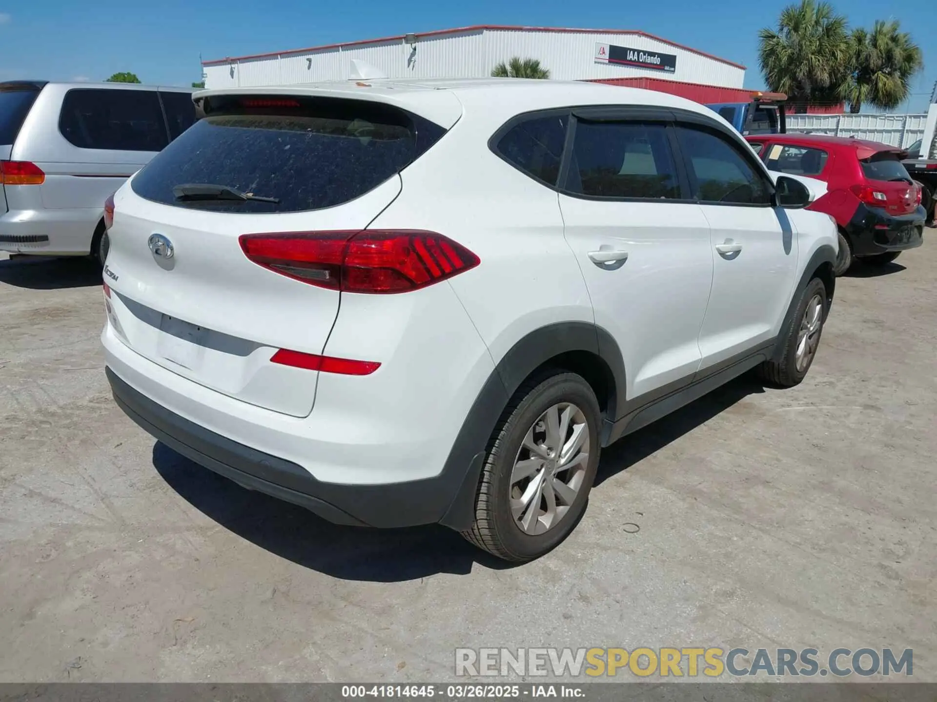4 Photograph of a damaged car KM8J23A44KU962634 HYUNDAI TUCSON 2019