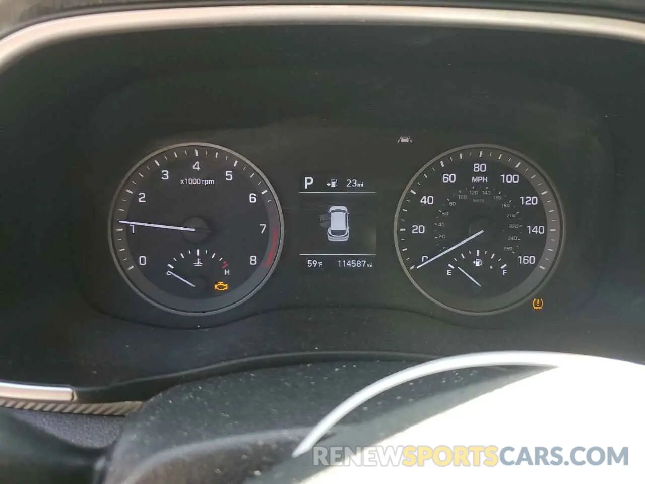 9 Photograph of a damaged car KM8J23A44KU971088 HYUNDAI TUCSON 2019