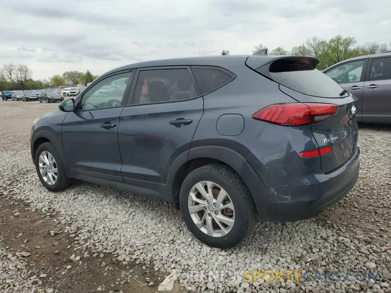2 Photograph of a damaged car KM8J23A44KU979353 HYUNDAI TUCSON 2019
