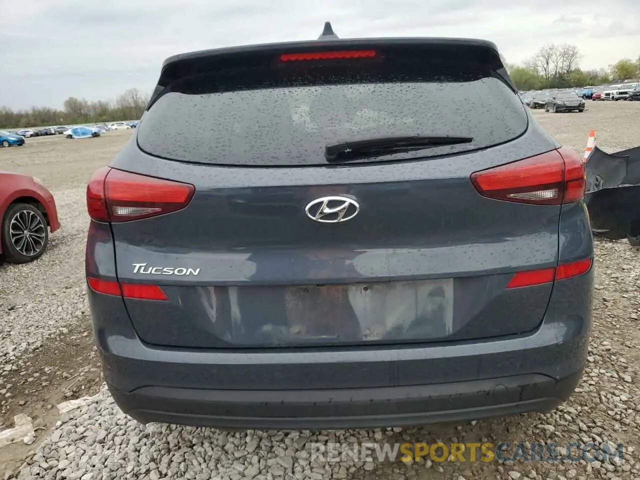 6 Photograph of a damaged car KM8J23A44KU979353 HYUNDAI TUCSON 2019