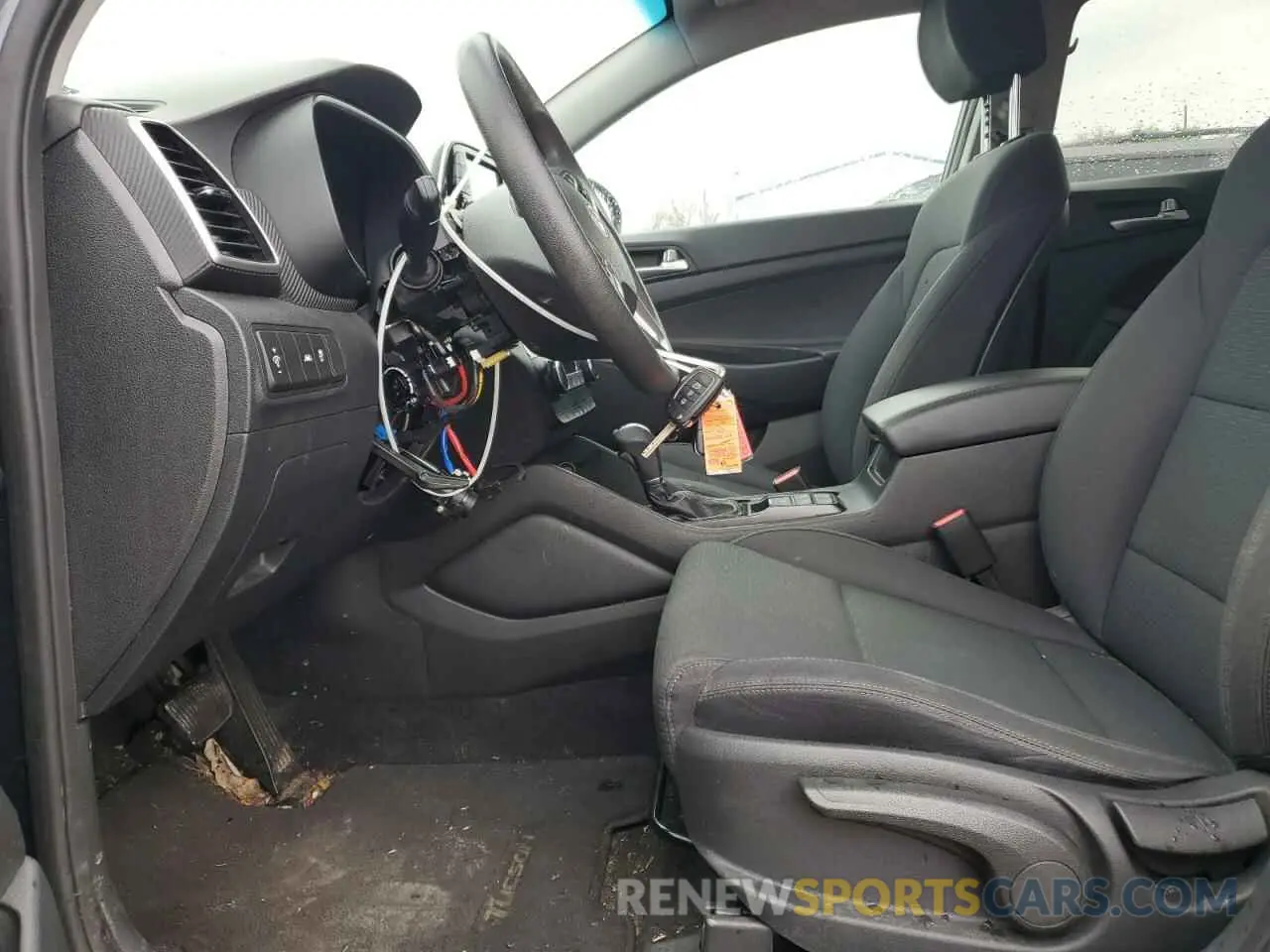 7 Photograph of a damaged car KM8J23A44KU979353 HYUNDAI TUCSON 2019