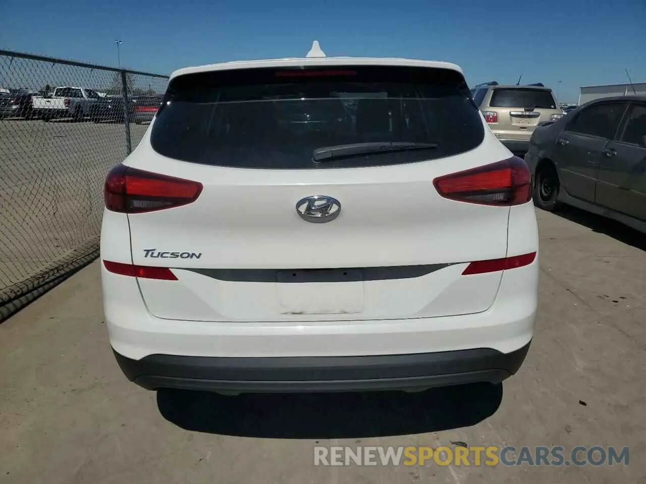 6 Photograph of a damaged car KM8J23A45KU028188 HYUNDAI TUCSON 2019