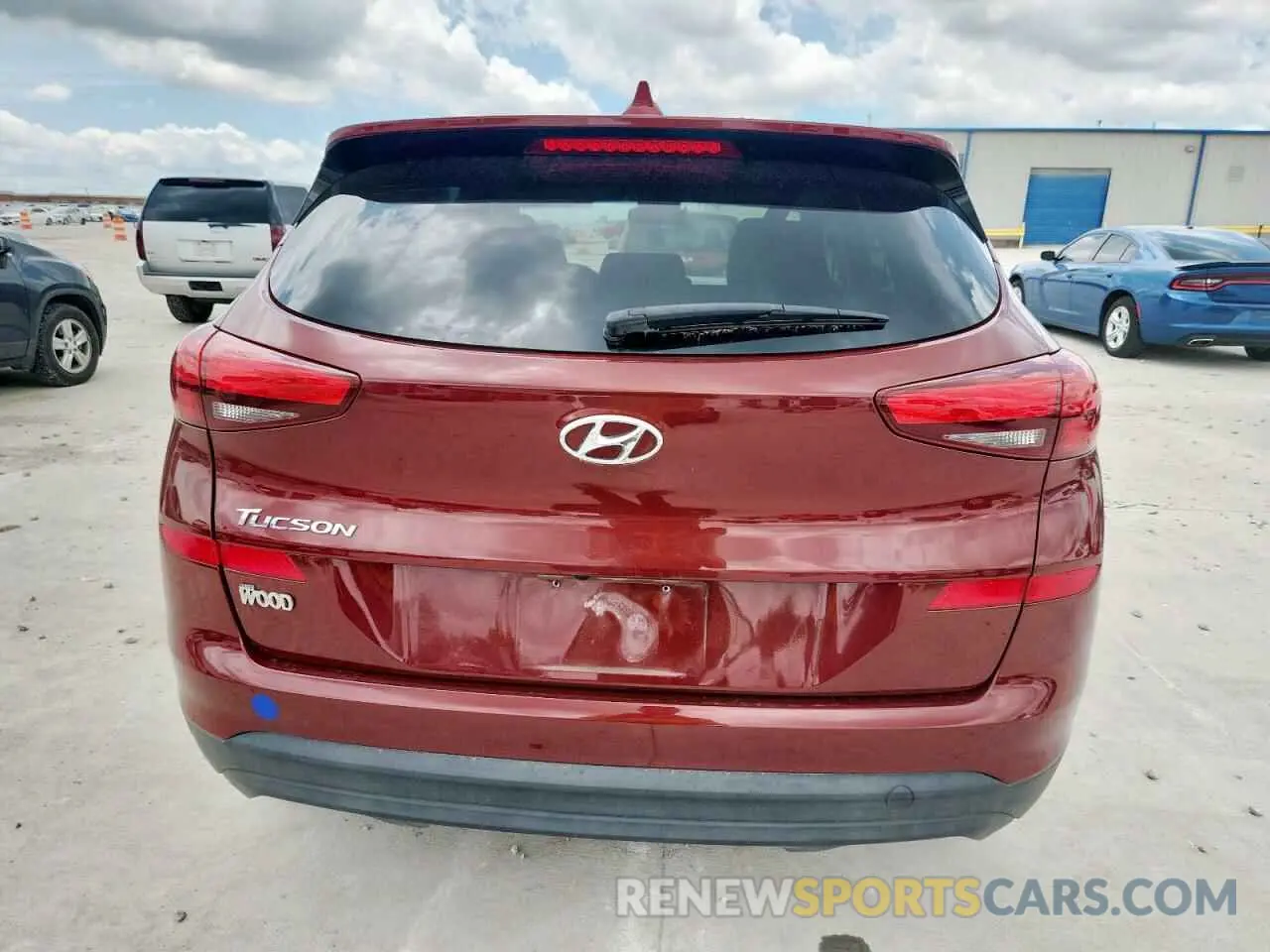 6 Photograph of a damaged car KM8J23A45KU066908 HYUNDAI TUCSON 2019