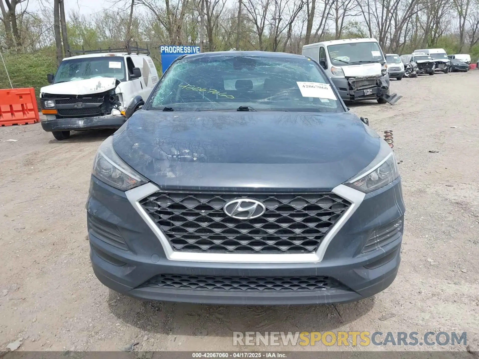 12 Photograph of a damaged car KM8J23A45KU897227 HYUNDAI TUCSON 2019