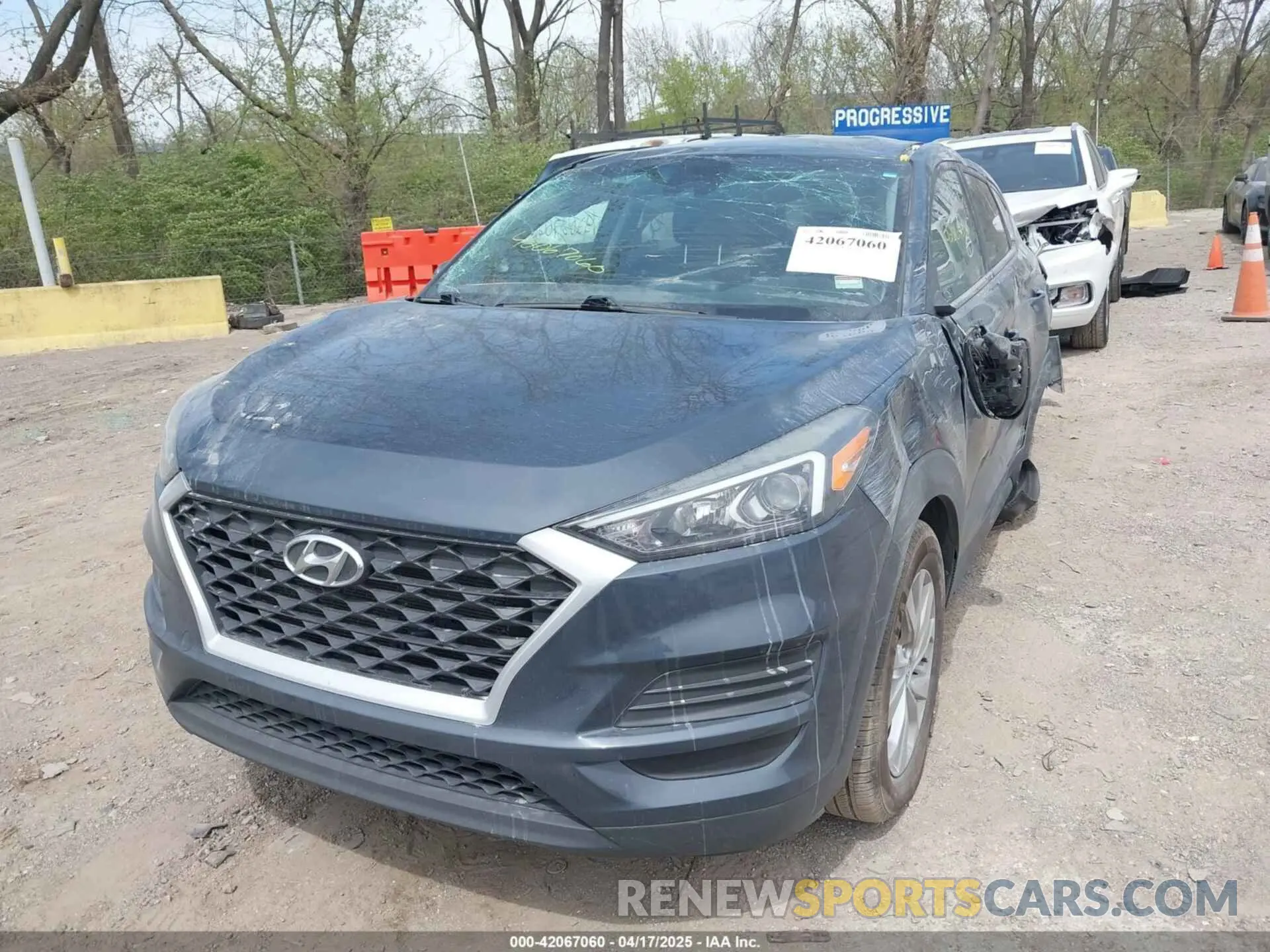 2 Photograph of a damaged car KM8J23A45KU897227 HYUNDAI TUCSON 2019