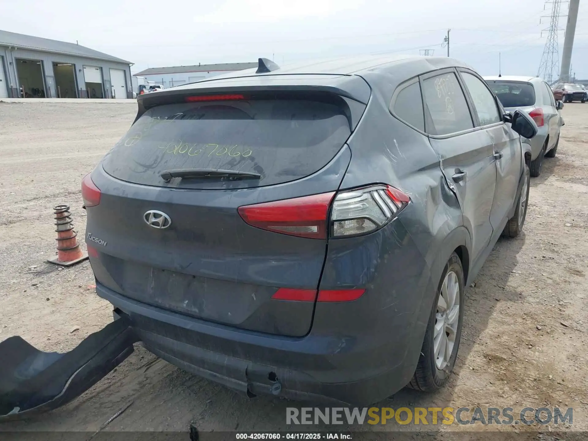 4 Photograph of a damaged car KM8J23A45KU897227 HYUNDAI TUCSON 2019