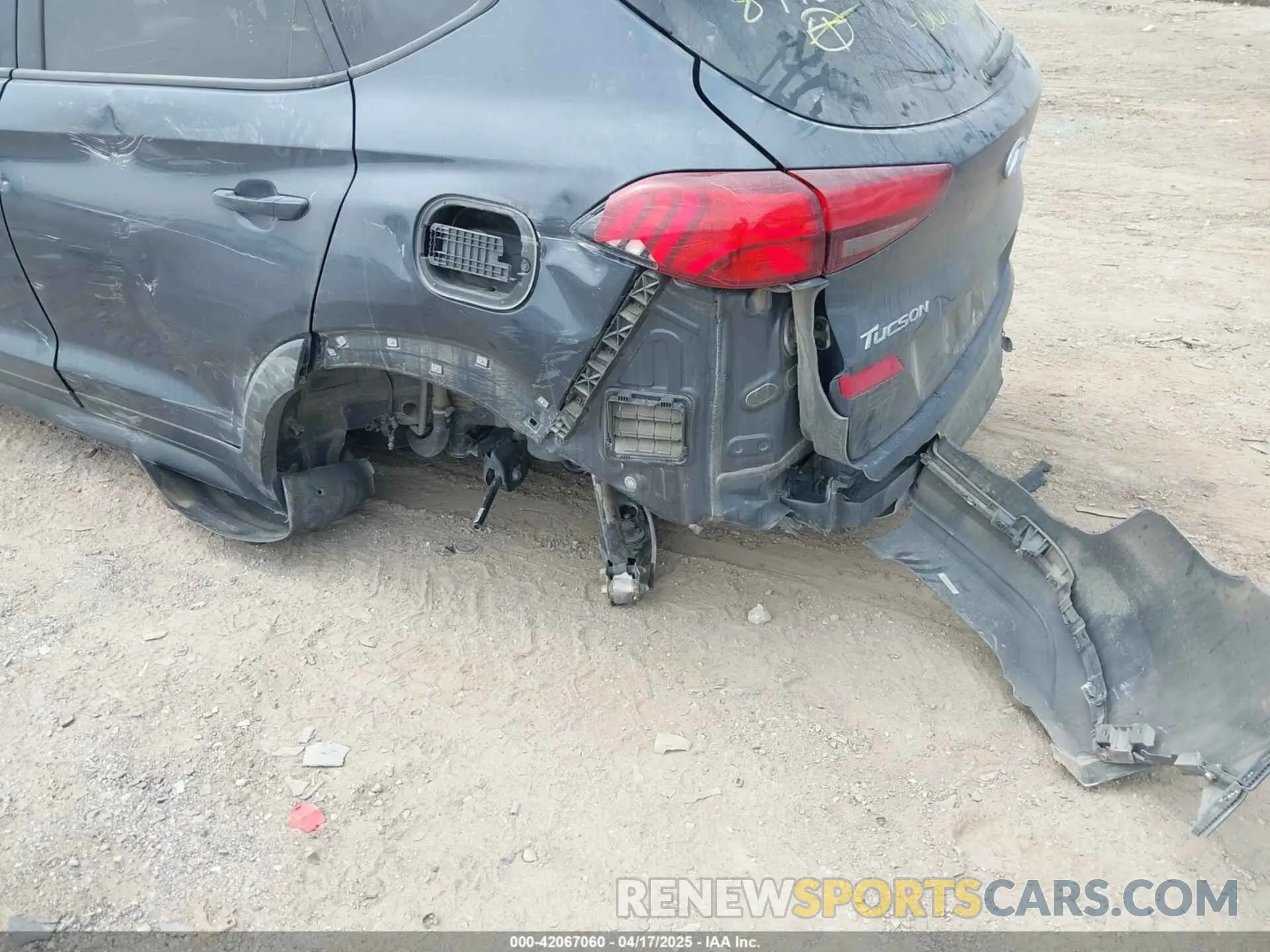 6 Photograph of a damaged car KM8J23A45KU897227 HYUNDAI TUCSON 2019