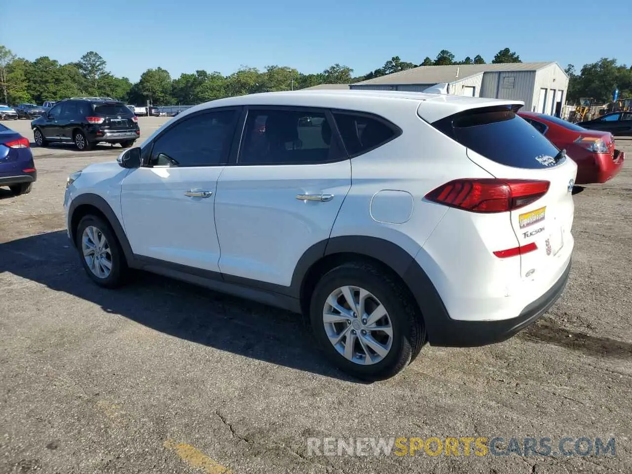 2 Photograph of a damaged car KM8J23A45KU917136 HYUNDAI TUCSON 2019