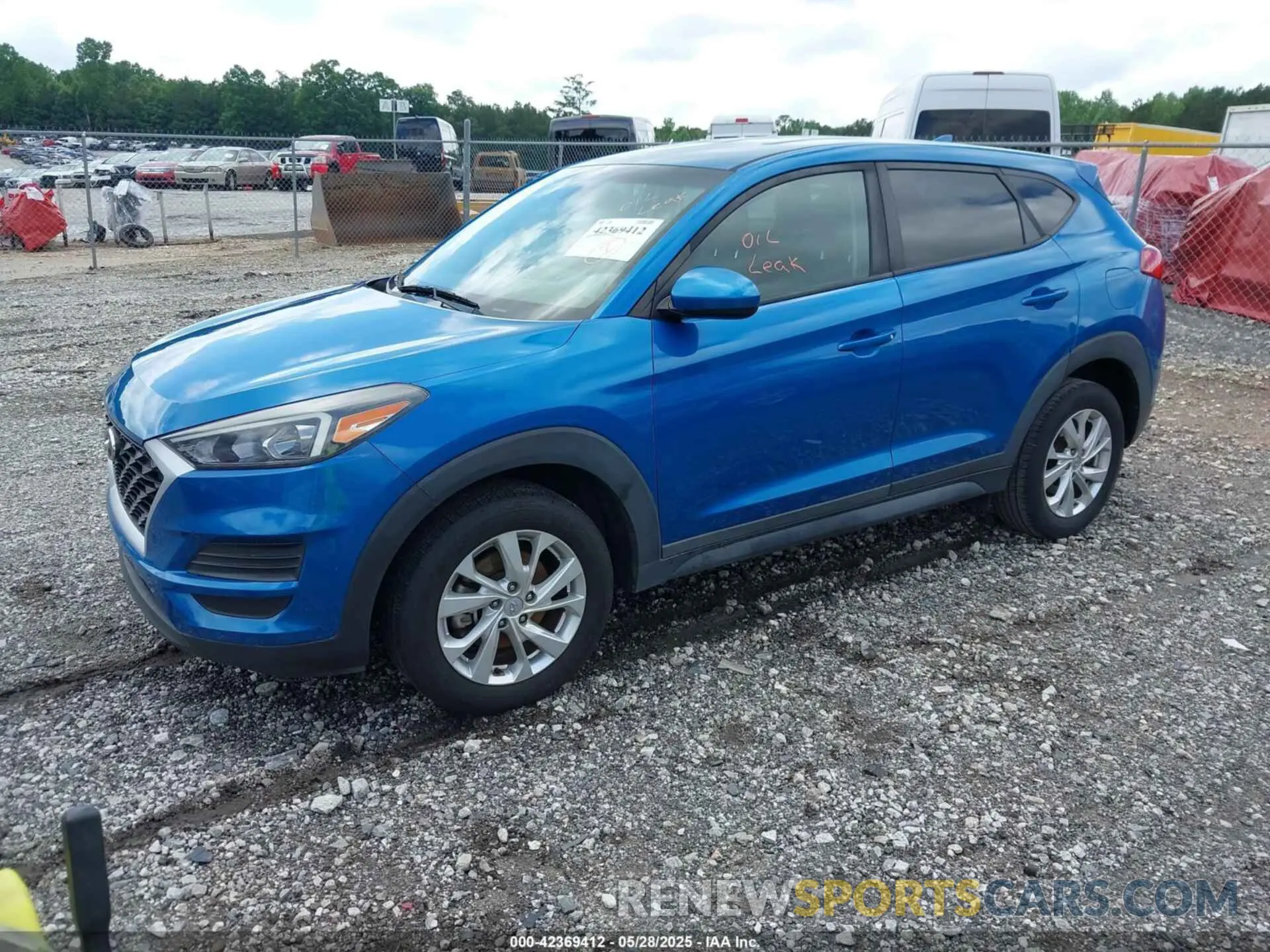 2 Photograph of a damaged car KM8J23A45KU927522 HYUNDAI TUCSON 2019