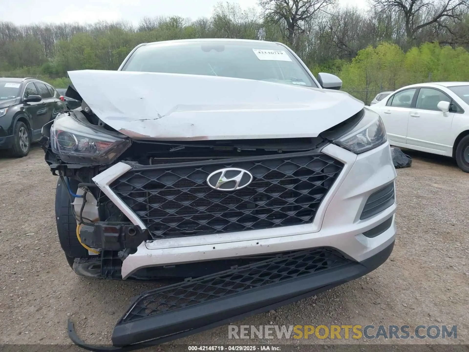 12 Photograph of a damaged car KM8J23A45KU936379 HYUNDAI TUCSON 2019
