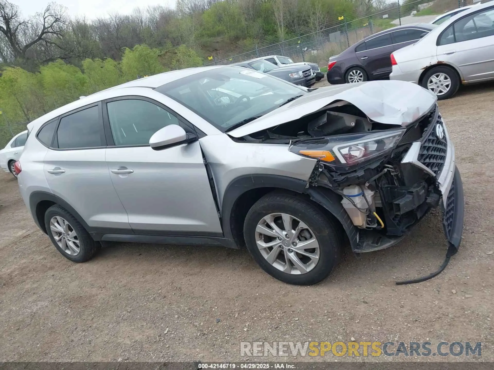 13 Photograph of a damaged car KM8J23A45KU936379 HYUNDAI TUCSON 2019