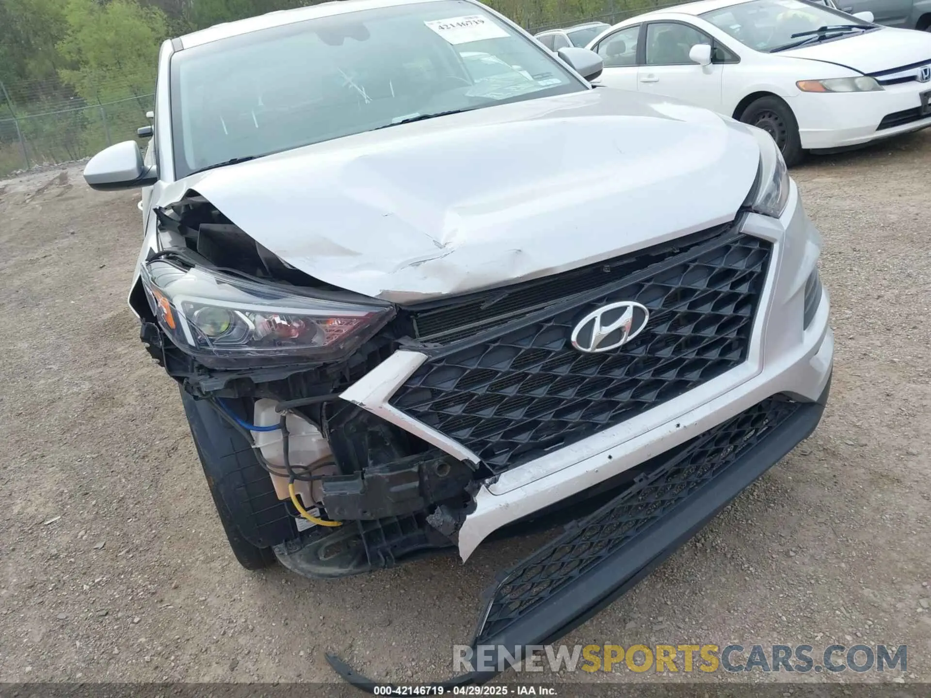 6 Photograph of a damaged car KM8J23A45KU936379 HYUNDAI TUCSON 2019