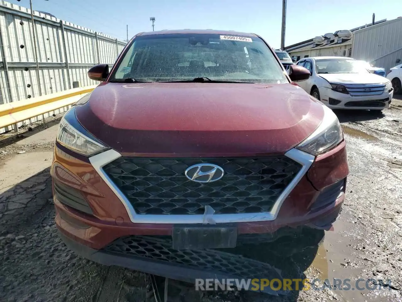 5 Photograph of a damaged car KM8J23A45KU940836 HYUNDAI TUCSON 2019