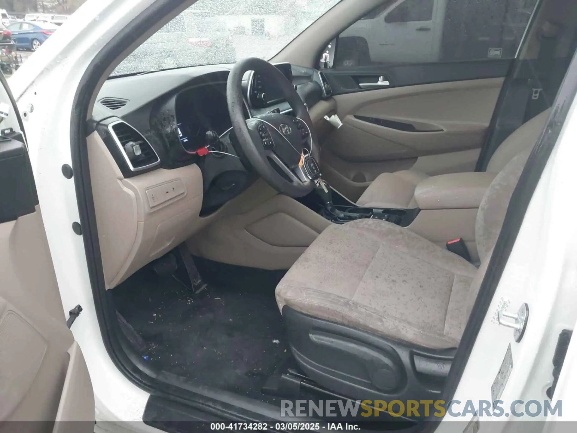 5 Photograph of a damaged car KM8J23A45KU962903 HYUNDAI TUCSON 2019