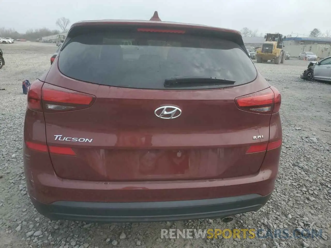 6 Photograph of a damaged car KM8J23A45KU977255 HYUNDAI TUCSON 2019