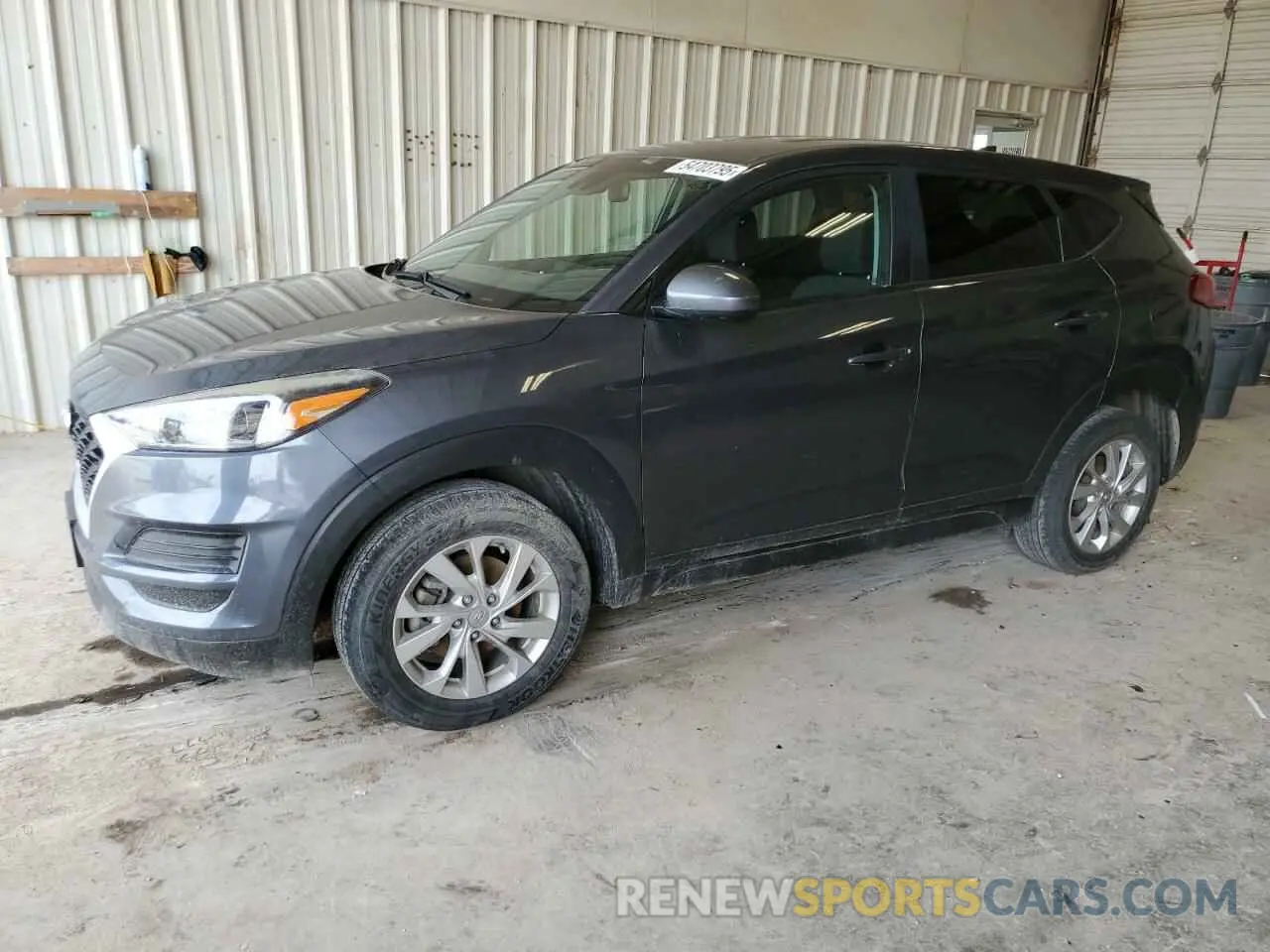 1 Photograph of a damaged car KM8J23A46KU018401 HYUNDAI TUCSON 2019