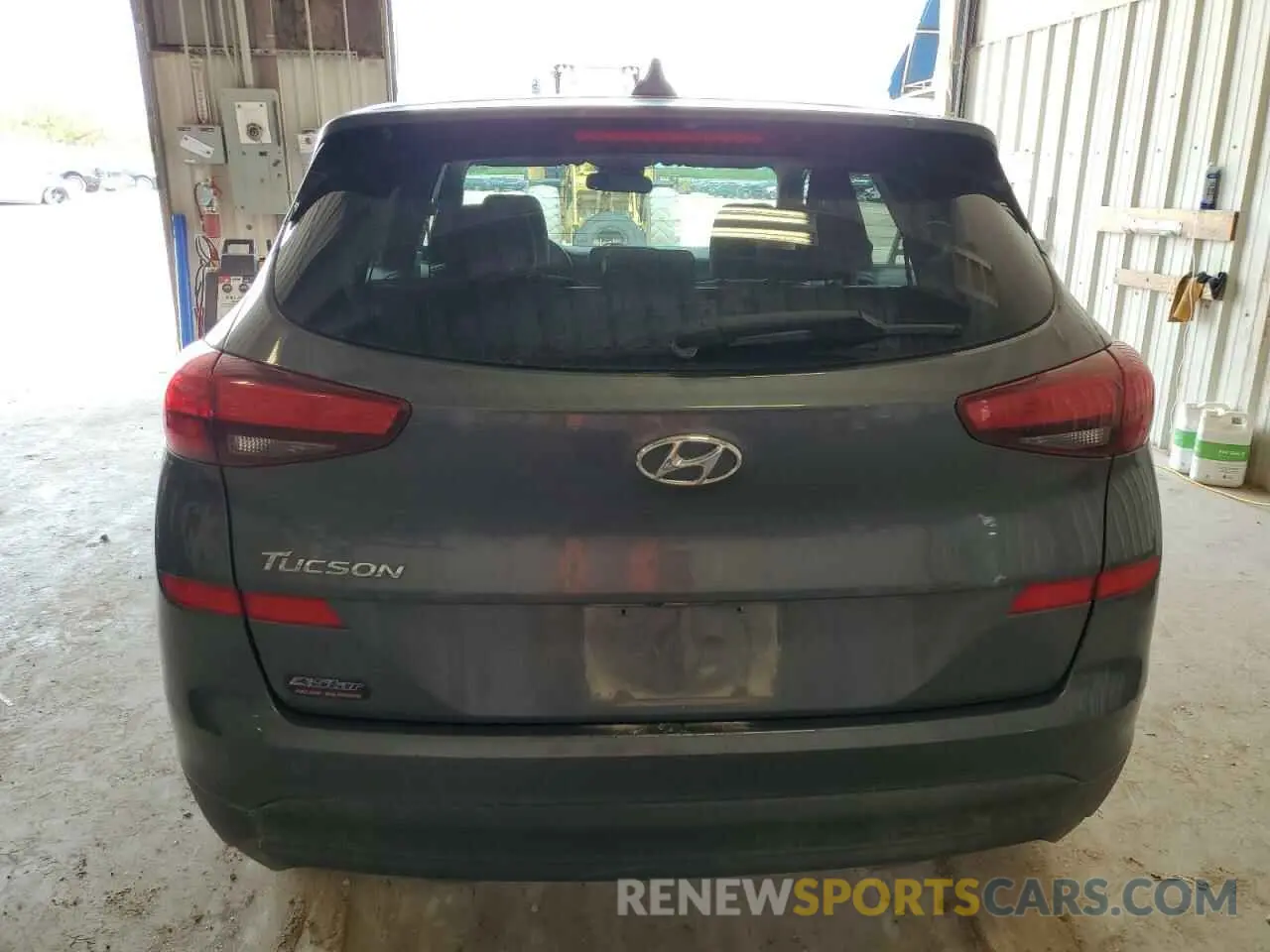 6 Photograph of a damaged car KM8J23A46KU018401 HYUNDAI TUCSON 2019