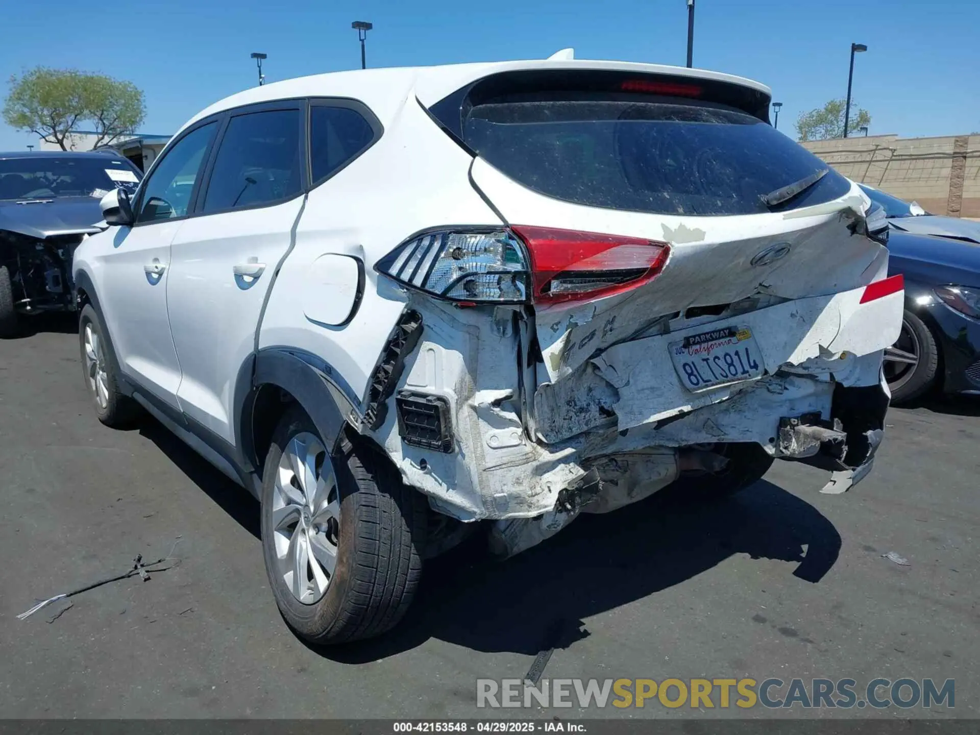 3 Photograph of a damaged car KM8J23A46KU052581 HYUNDAI TUCSON 2019