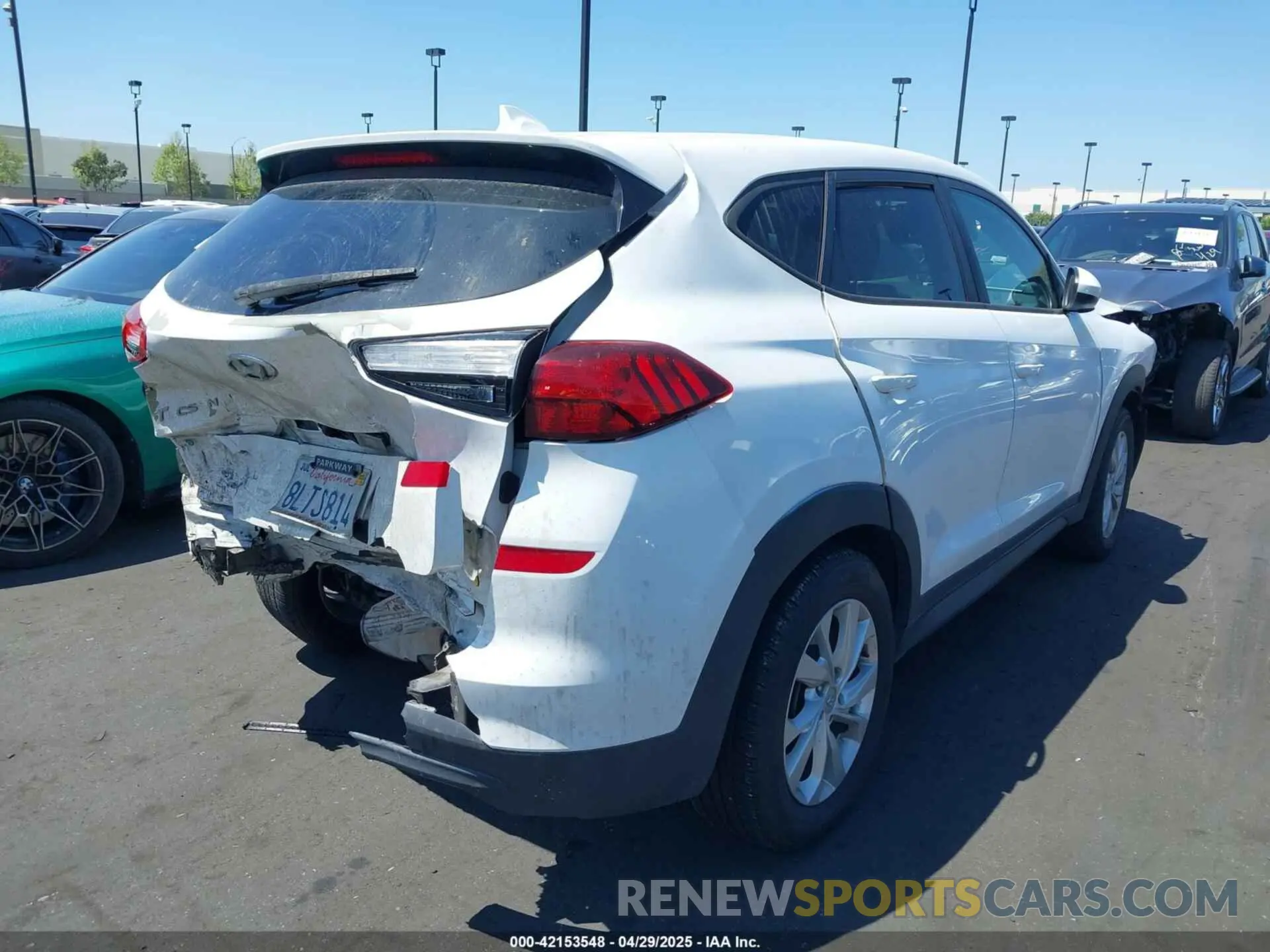 4 Photograph of a damaged car KM8J23A46KU052581 HYUNDAI TUCSON 2019