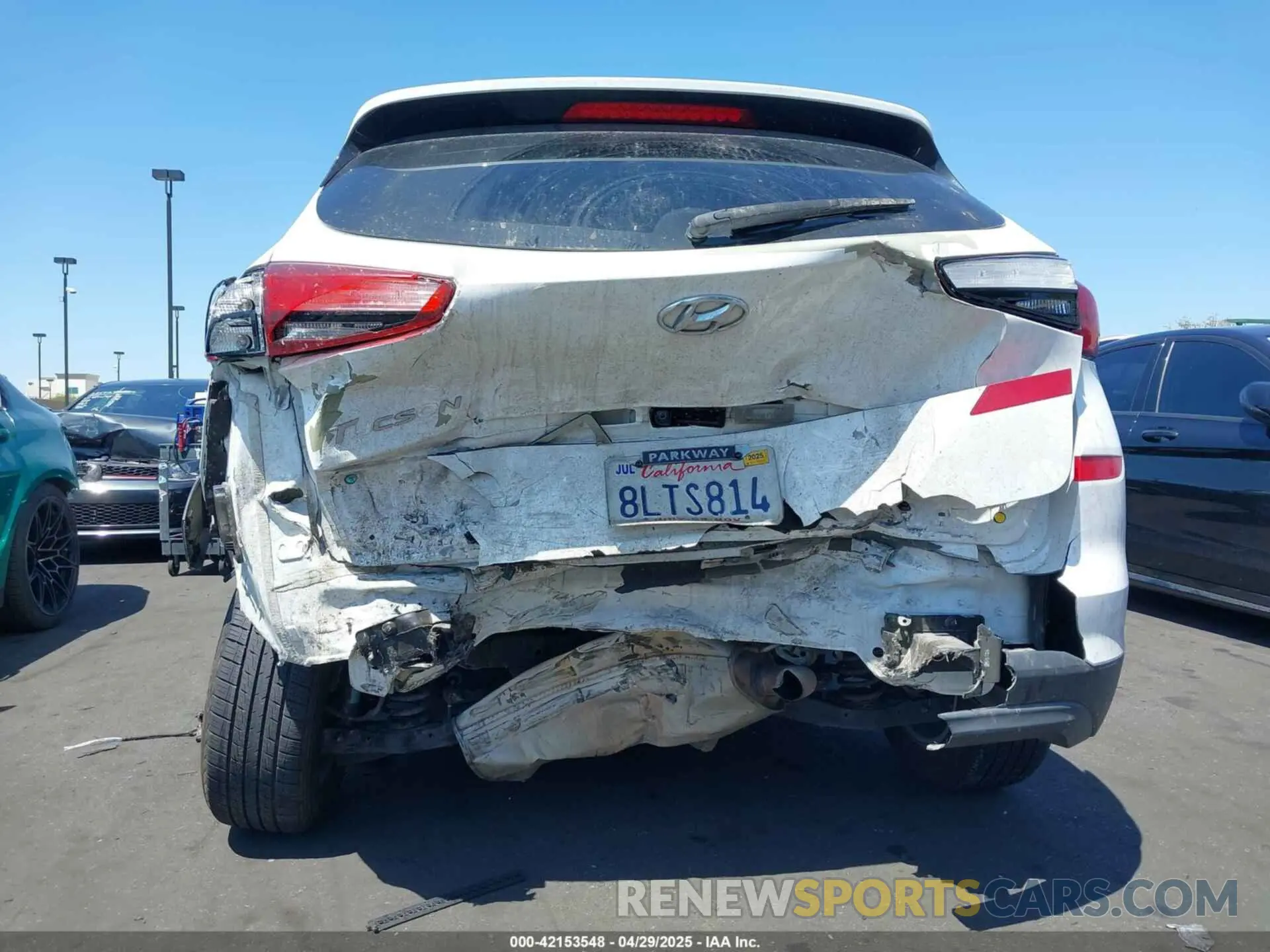 6 Photograph of a damaged car KM8J23A46KU052581 HYUNDAI TUCSON 2019