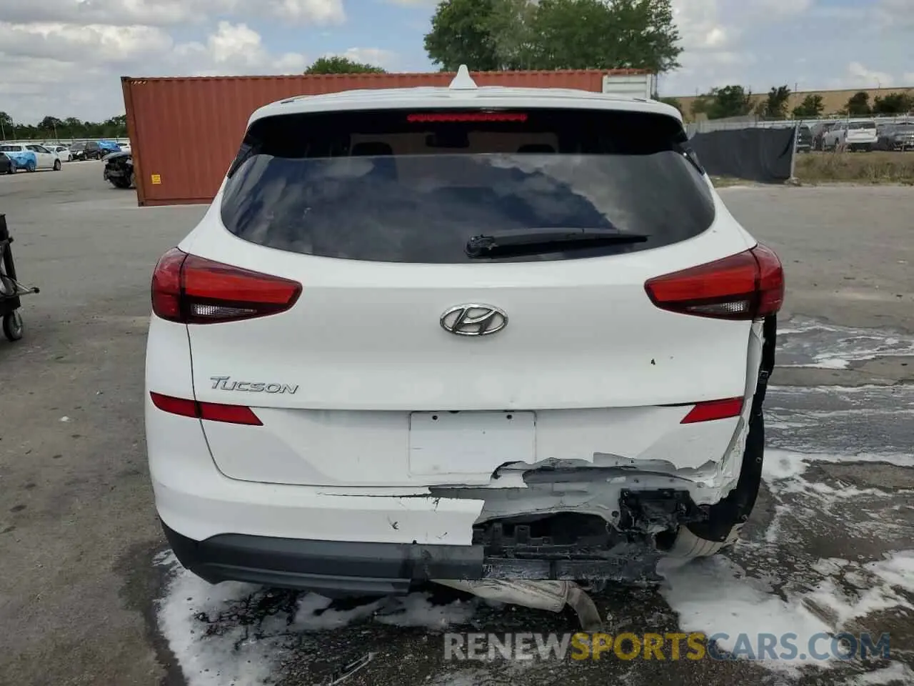 6 Photograph of a damaged car KM8J23A46KU892280 HYUNDAI TUCSON 2019