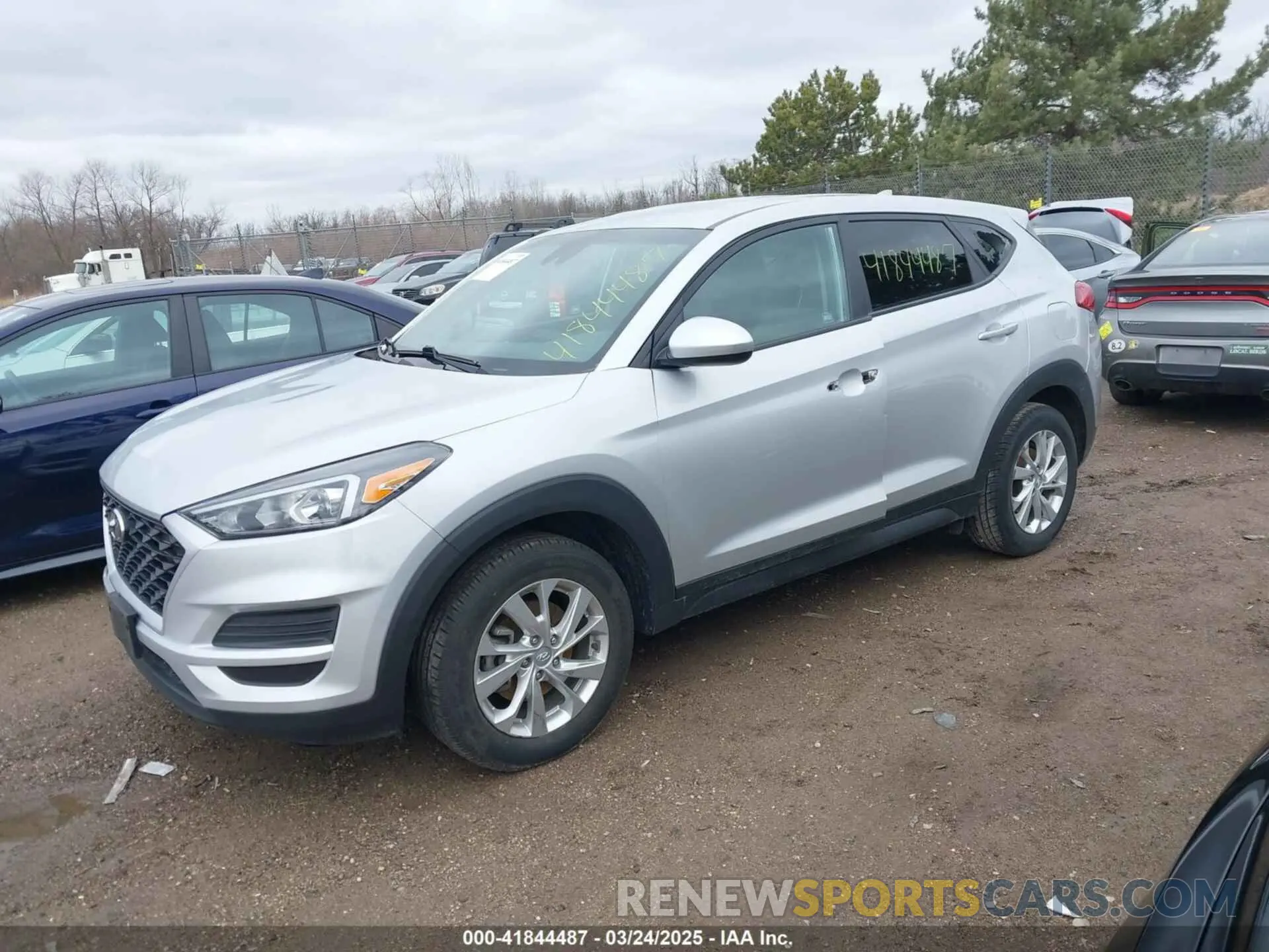 2 Photograph of a damaged car KM8J23A46KU902032 HYUNDAI TUCSON 2019