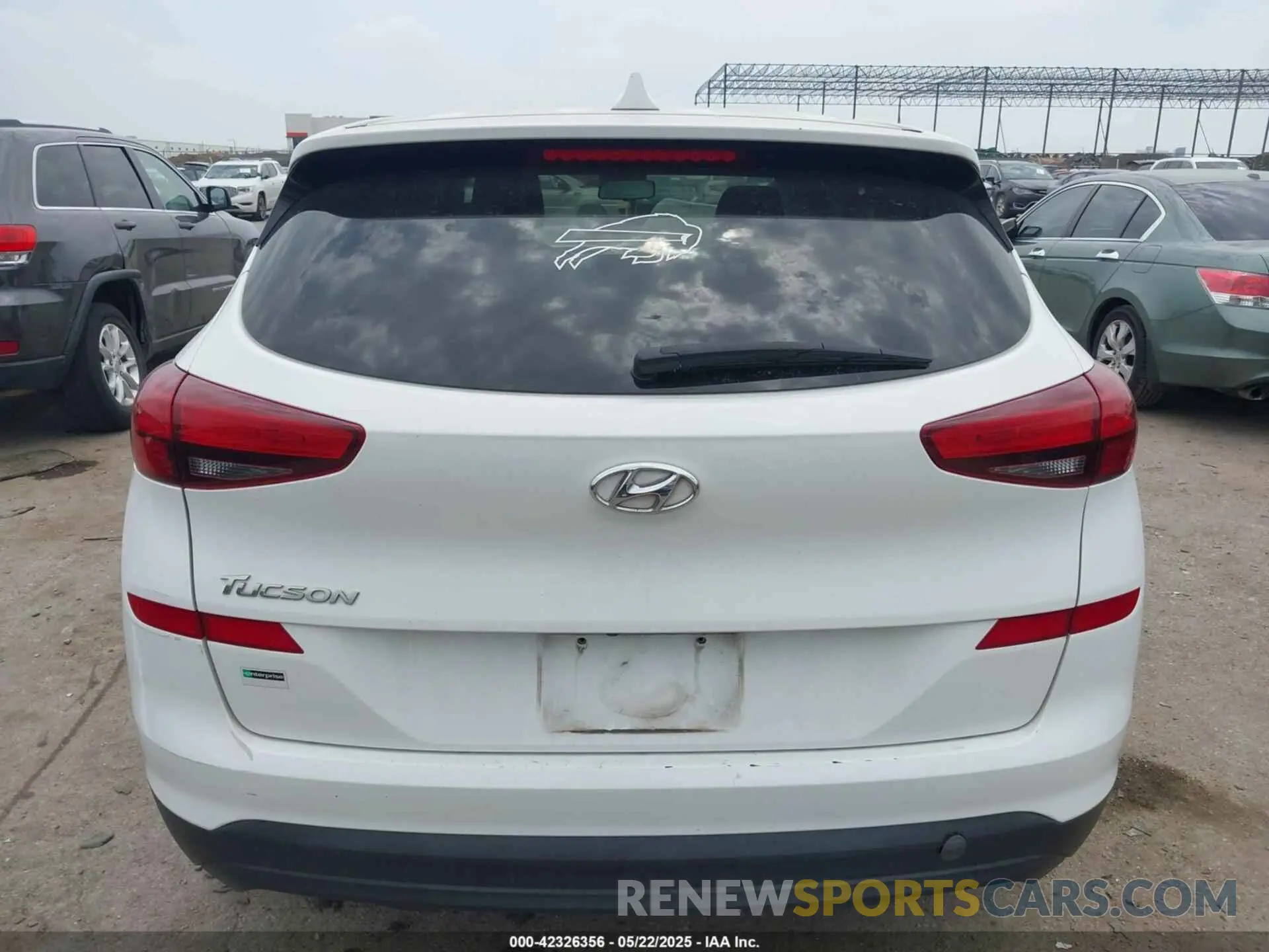 16 Photograph of a damaged car KM8J23A46KU904329 HYUNDAI TUCSON 2019