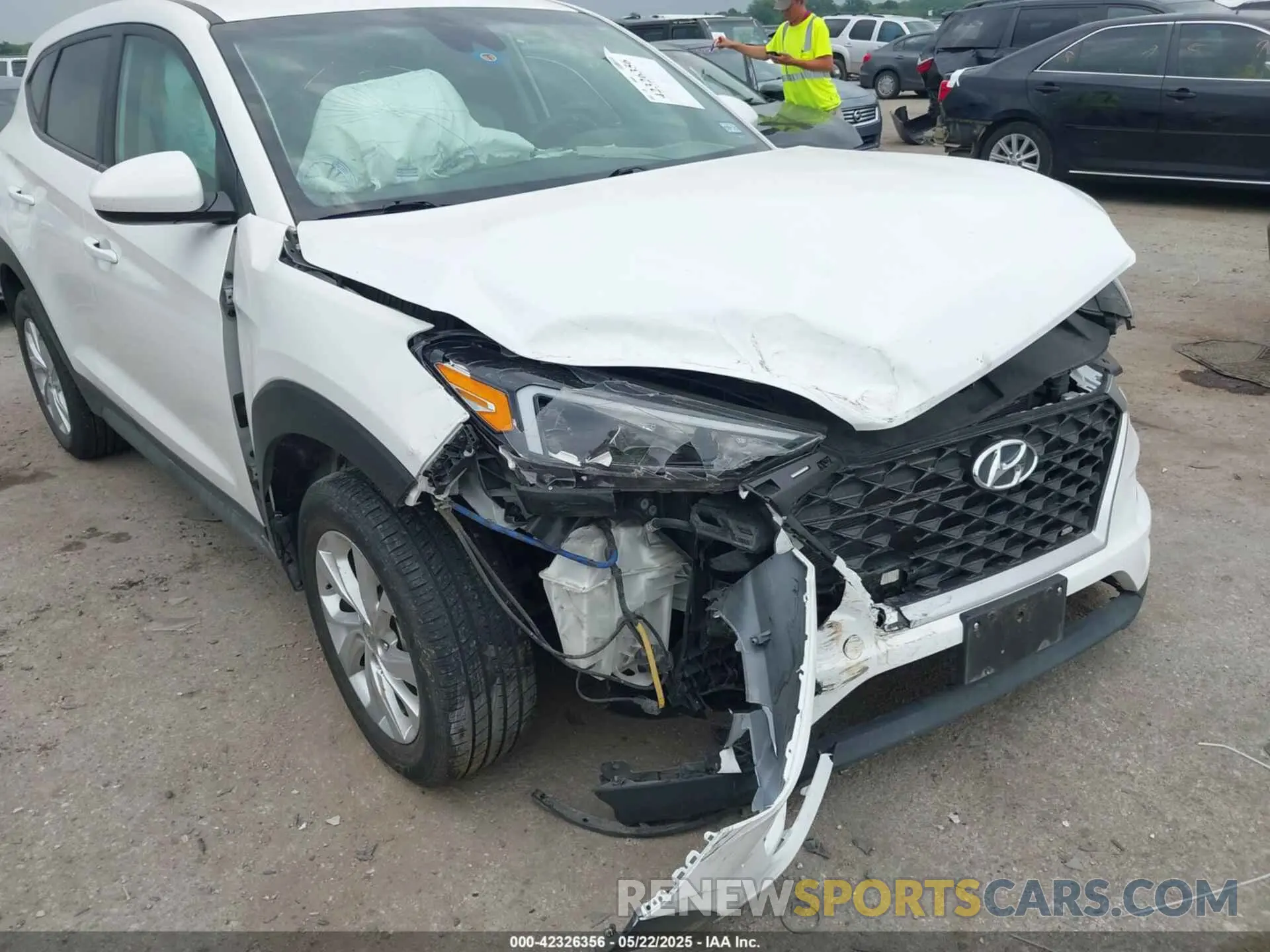 6 Photograph of a damaged car KM8J23A46KU904329 HYUNDAI TUCSON 2019