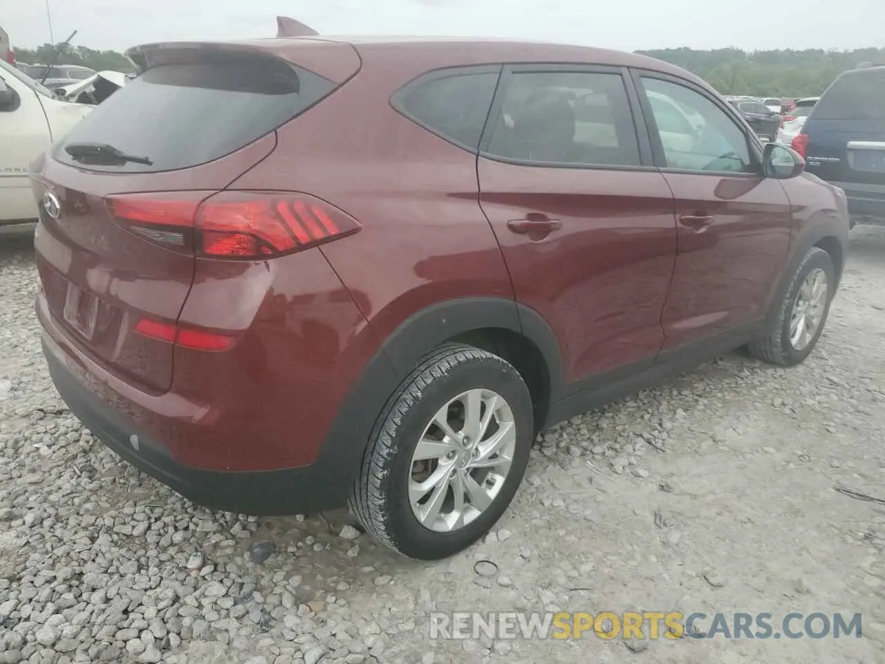 3 Photograph of a damaged car KM8J23A46KU913984 HYUNDAI TUCSON 2019