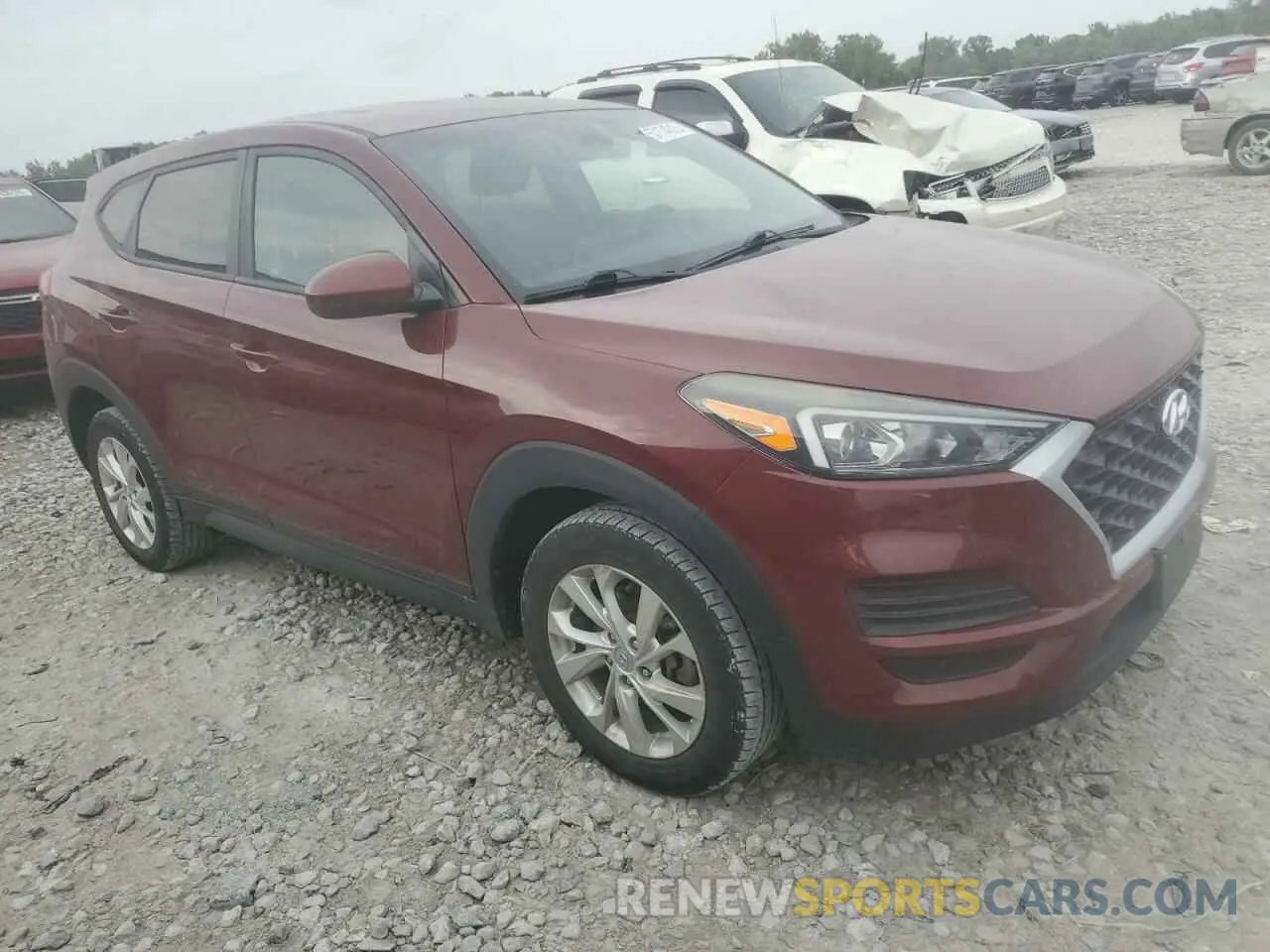 4 Photograph of a damaged car KM8J23A46KU913984 HYUNDAI TUCSON 2019