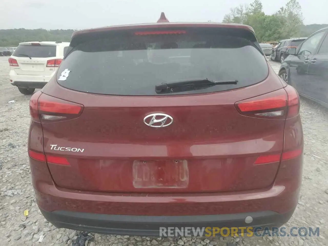 6 Photograph of a damaged car KM8J23A46KU913984 HYUNDAI TUCSON 2019
