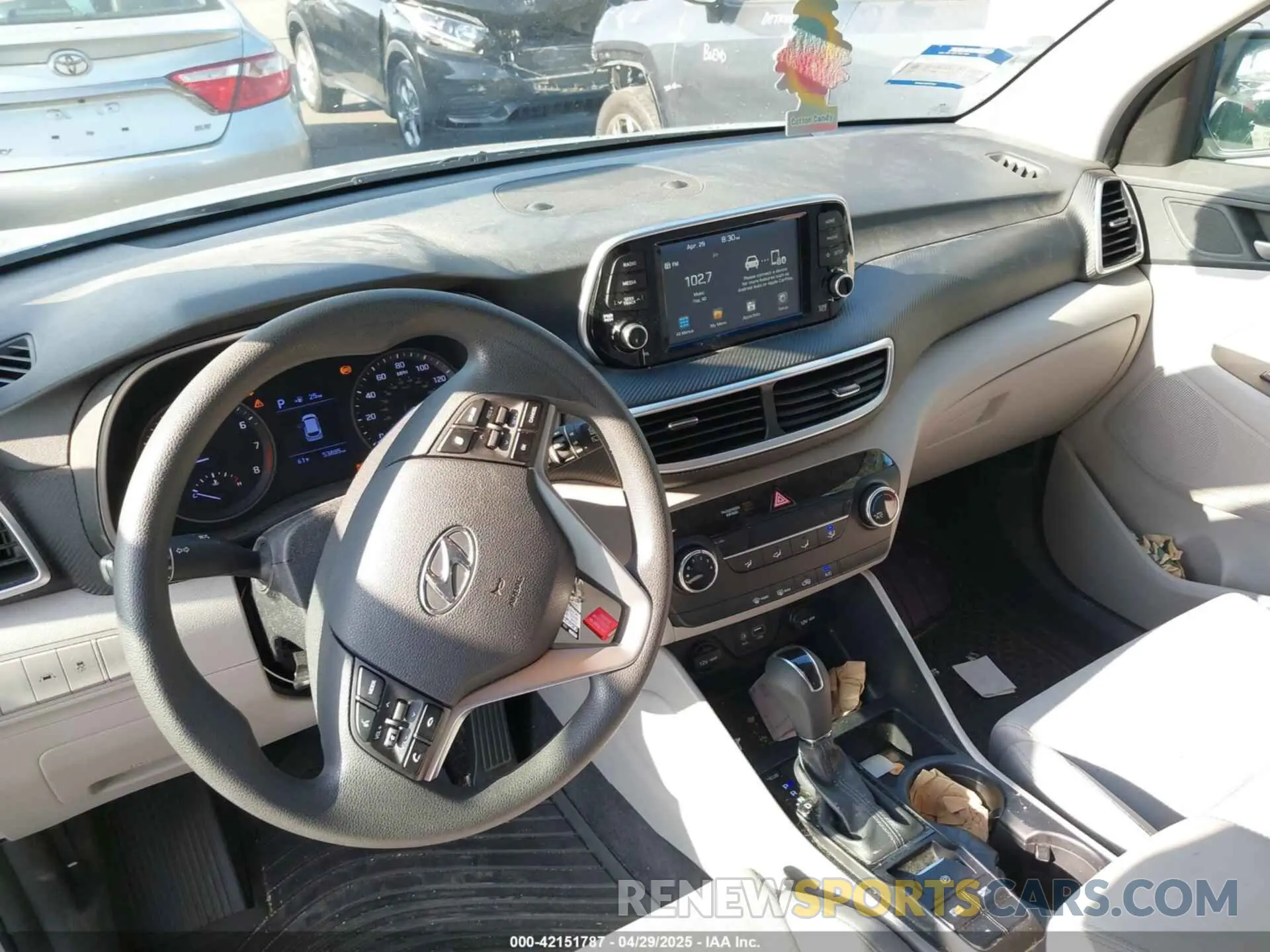 22 Photograph of a damaged car KM8J23A46KU953305 HYUNDAI TUCSON 2019
