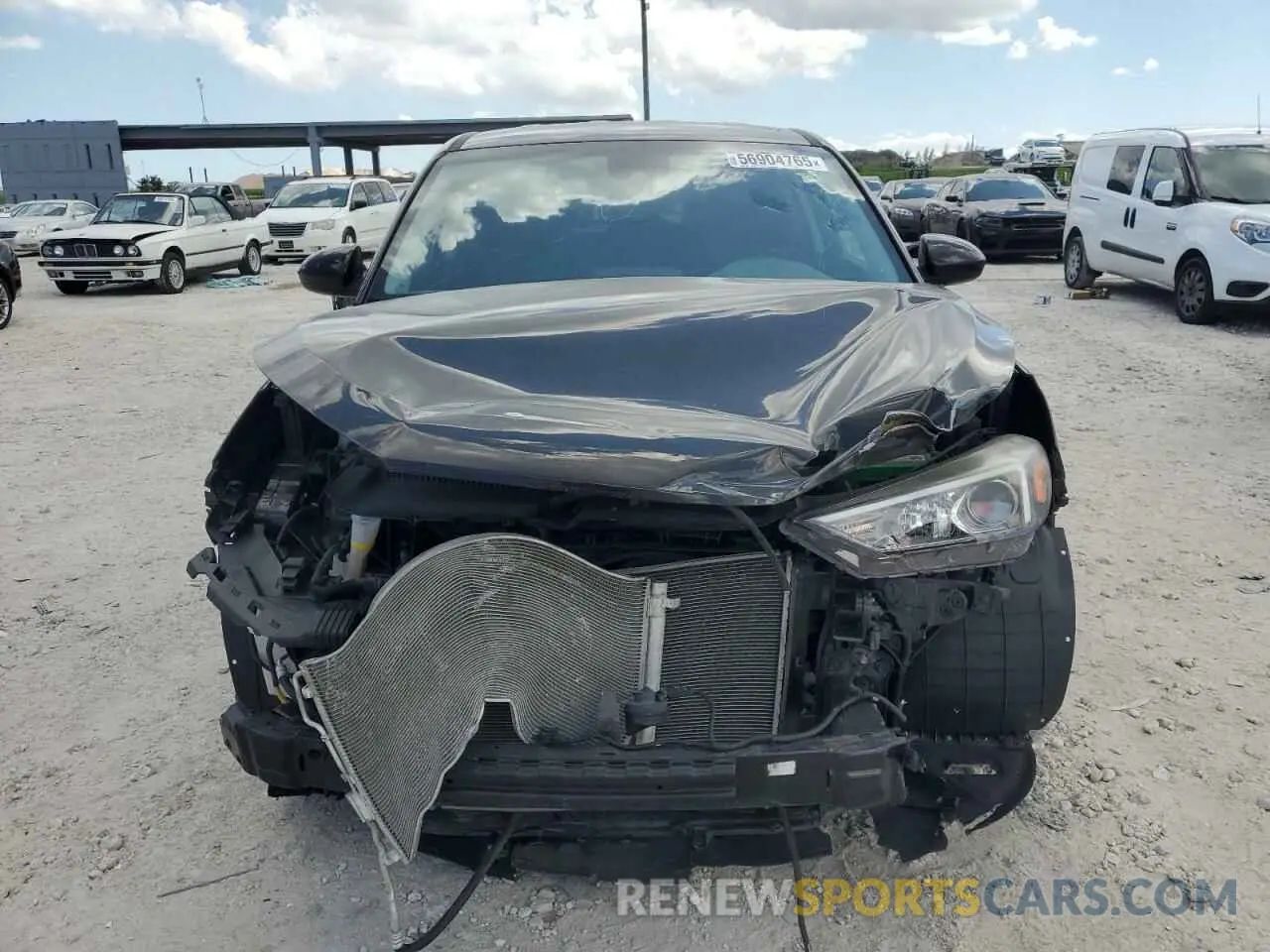 5 Photograph of a damaged car KM8J23A47KU839409 HYUNDAI TUCSON 2019