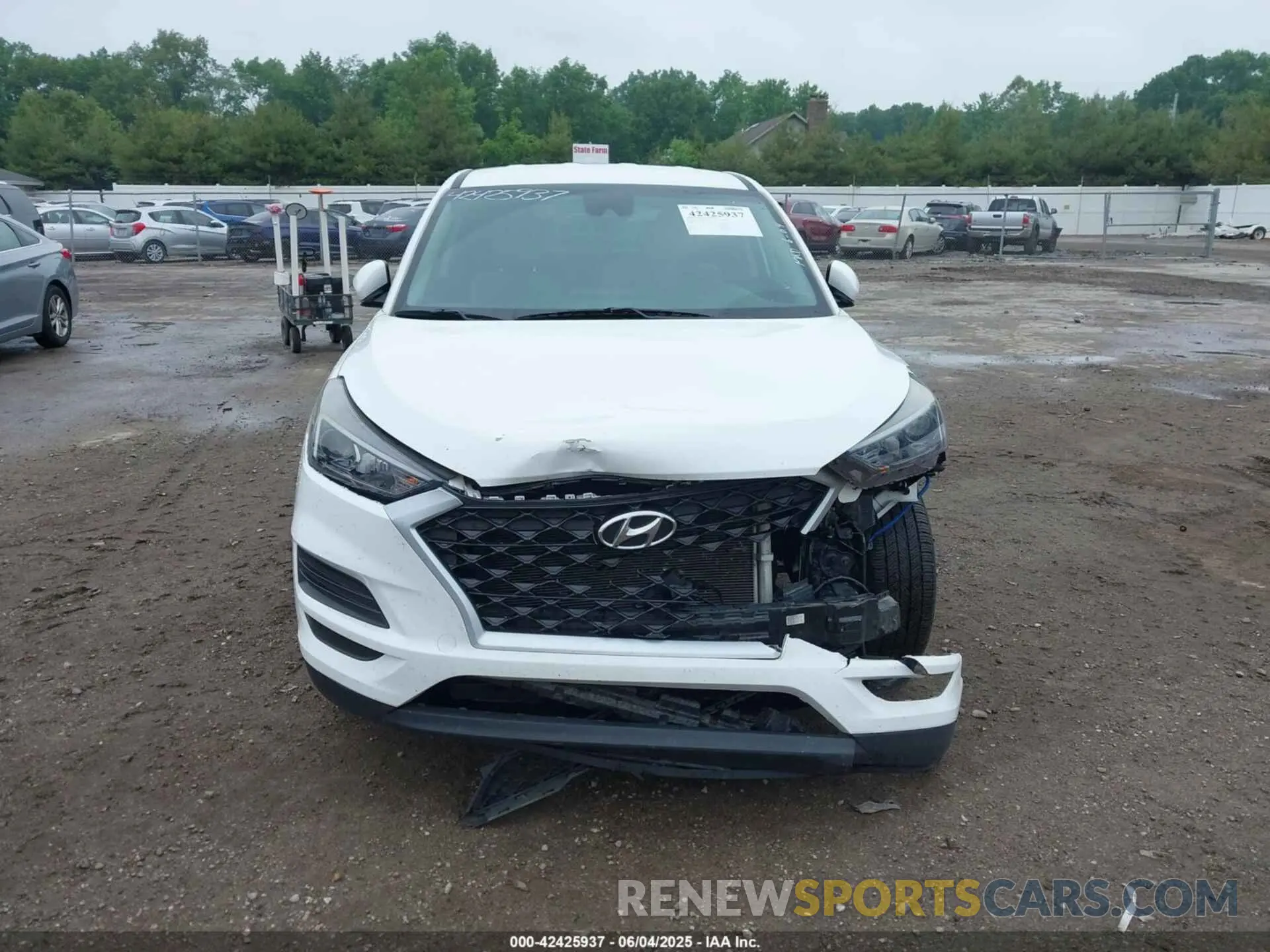 13 Photograph of a damaged car KM8J23A47KU871048 HYUNDAI TUCSON 2019