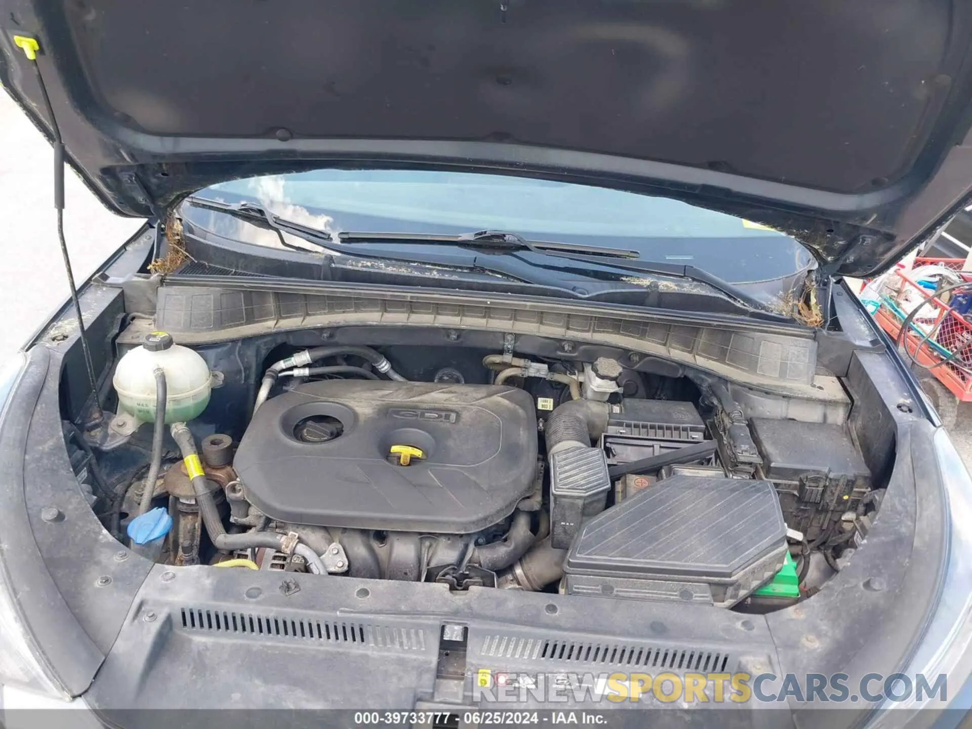 10 Photograph of a damaged car KM8J23A47KU886763 HYUNDAI TUCSON 2019