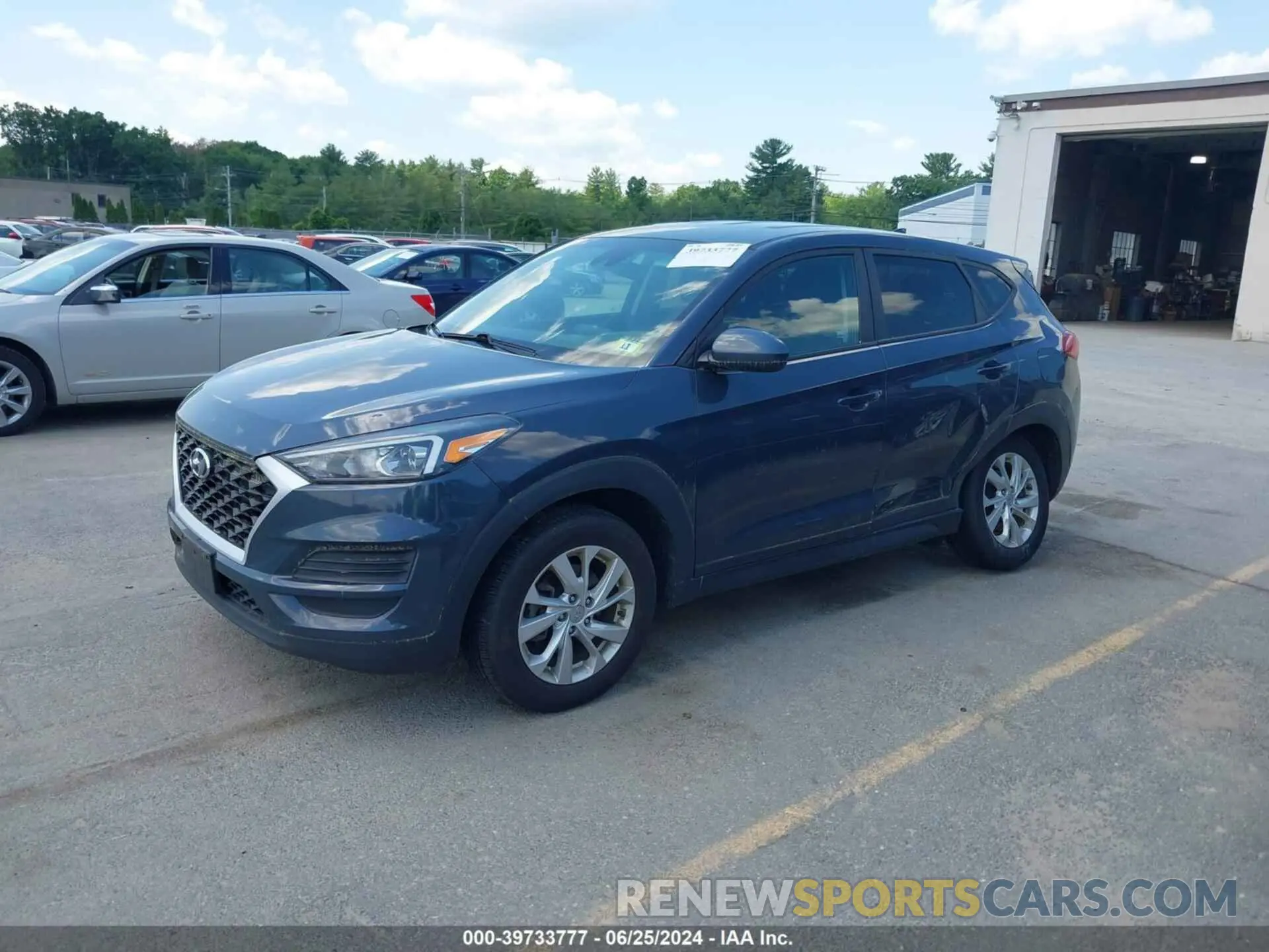 2 Photograph of a damaged car KM8J23A47KU886763 HYUNDAI TUCSON 2019