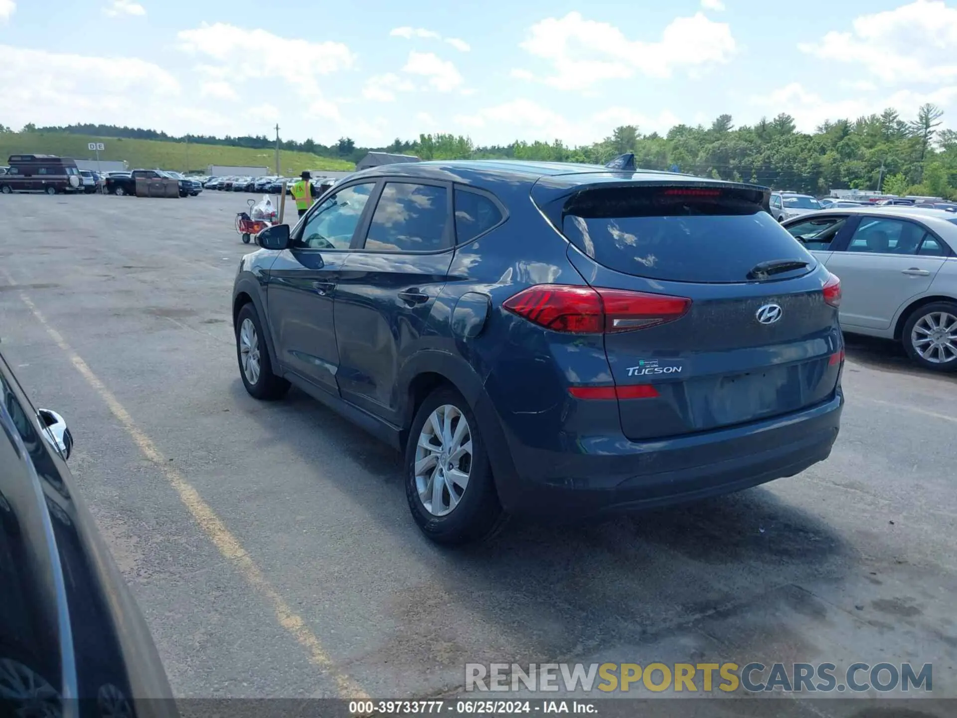 3 Photograph of a damaged car KM8J23A47KU886763 HYUNDAI TUCSON 2019