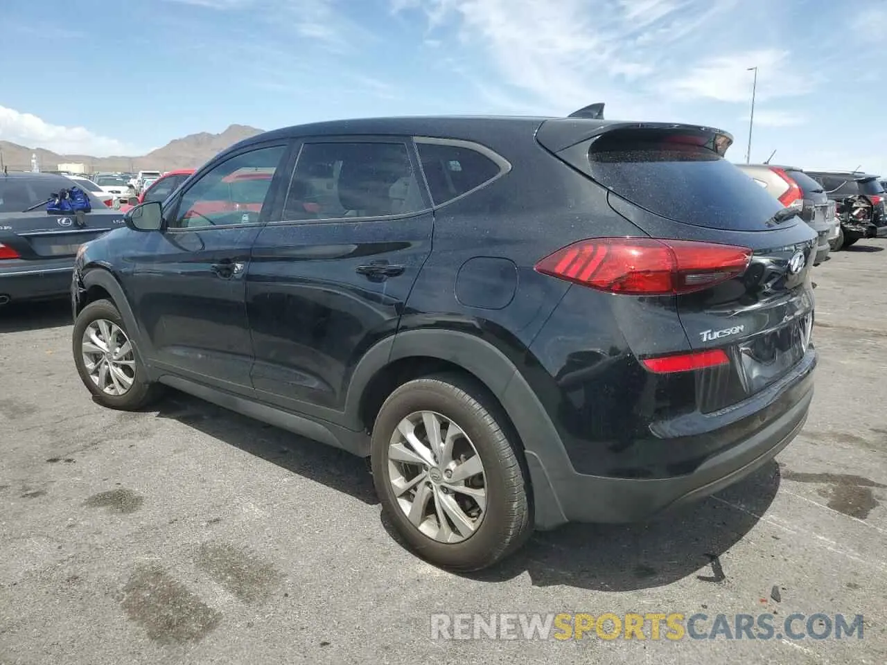 2 Photograph of a damaged car KM8J23A47KU974924 HYUNDAI TUCSON 2019