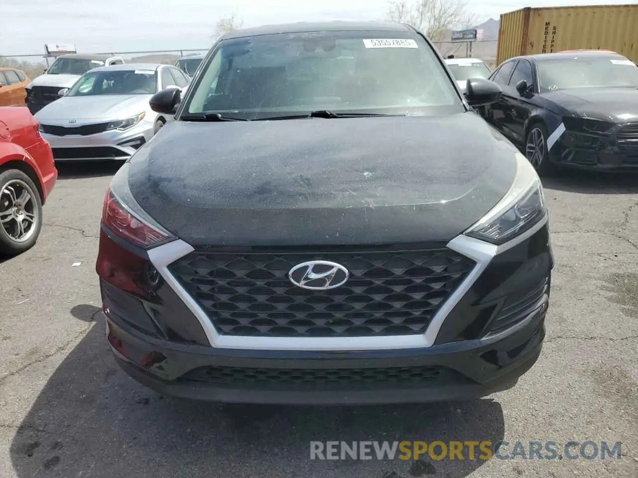 5 Photograph of a damaged car KM8J23A47KU974924 HYUNDAI TUCSON 2019