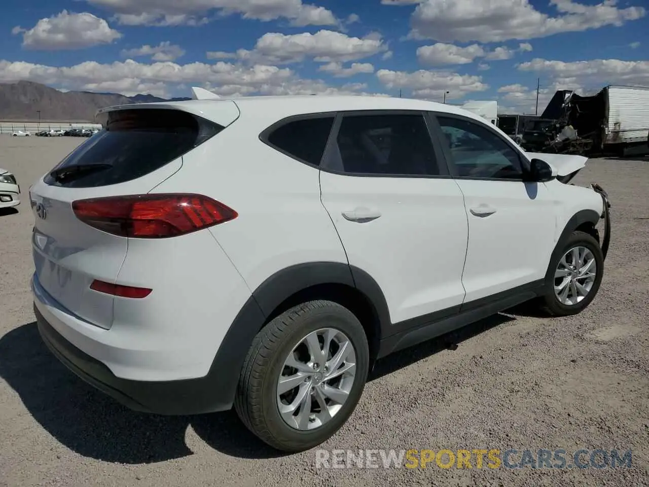 3 Photograph of a damaged car KM8J23A47KU986412 HYUNDAI TUCSON 2019