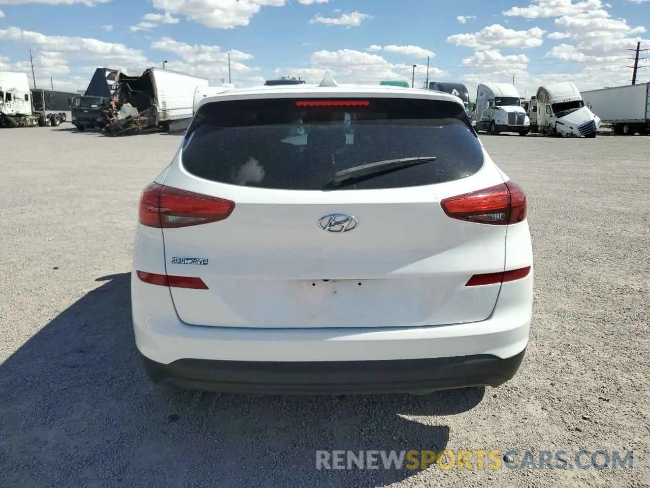 6 Photograph of a damaged car KM8J23A47KU986412 HYUNDAI TUCSON 2019