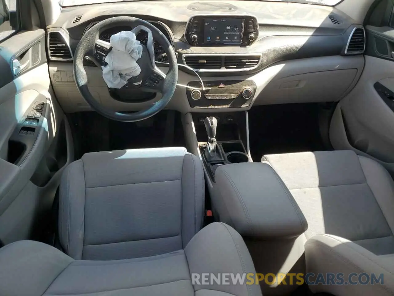 8 Photograph of a damaged car KM8J23A47KU986412 HYUNDAI TUCSON 2019